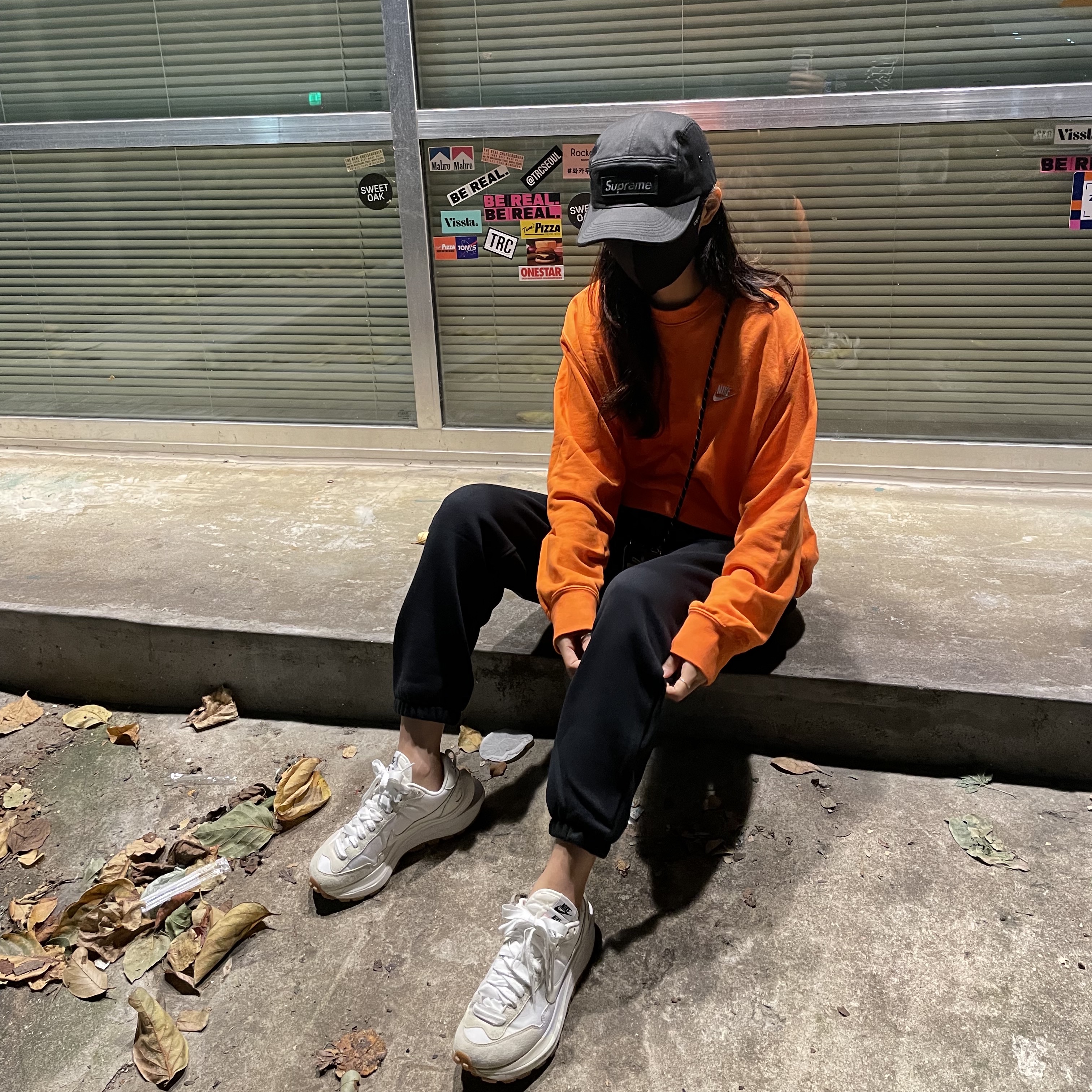 Nike x Cactus Plant Flea Market Workwear Jacket Black - Asia, Nike x Cactus Plant Flea Market S/S Jersey Green - Asia 착용 스타일 - 4