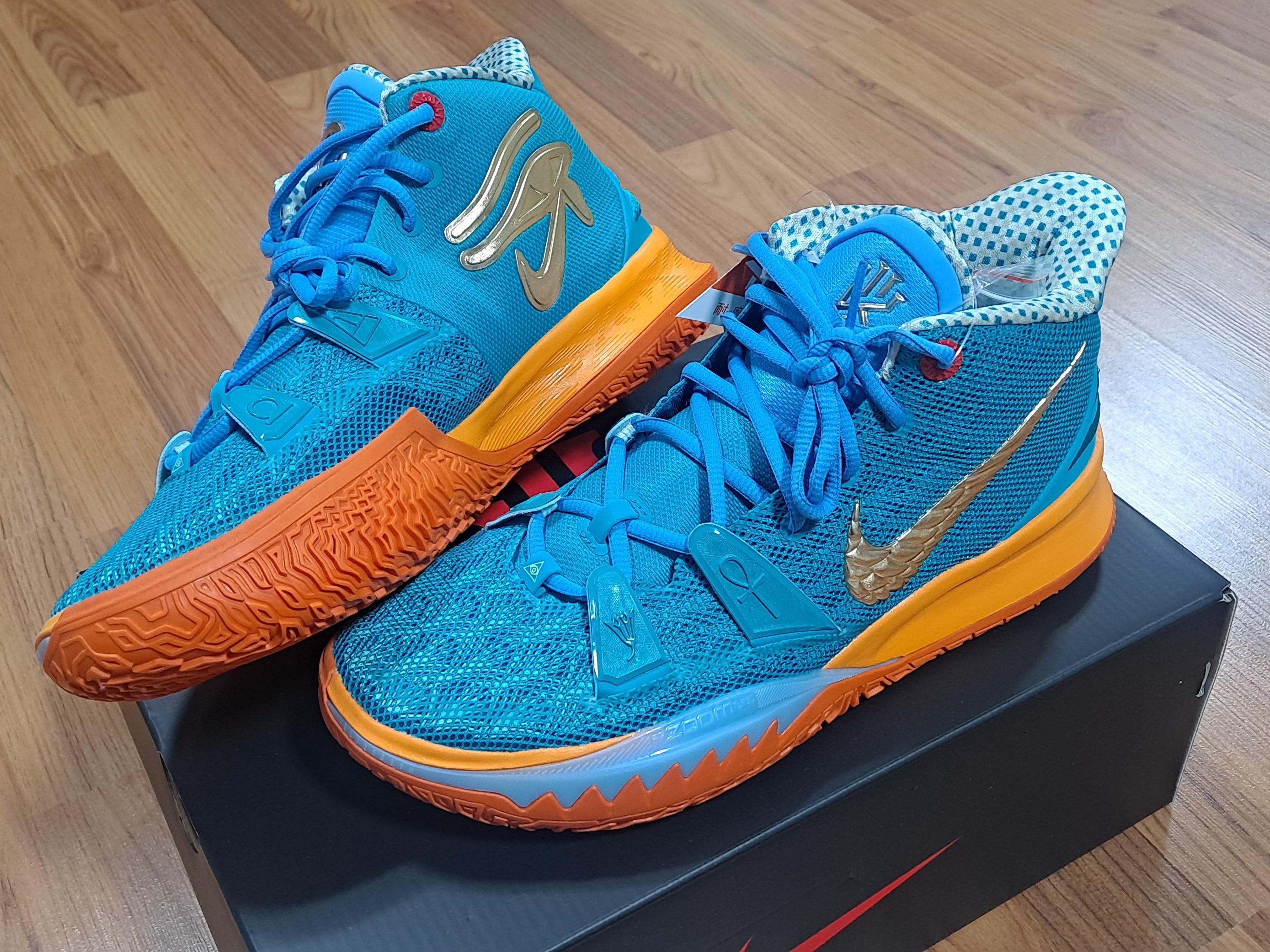 Nike x Concepts Kyrie 7 EP Horus 착용 스타일 - 1