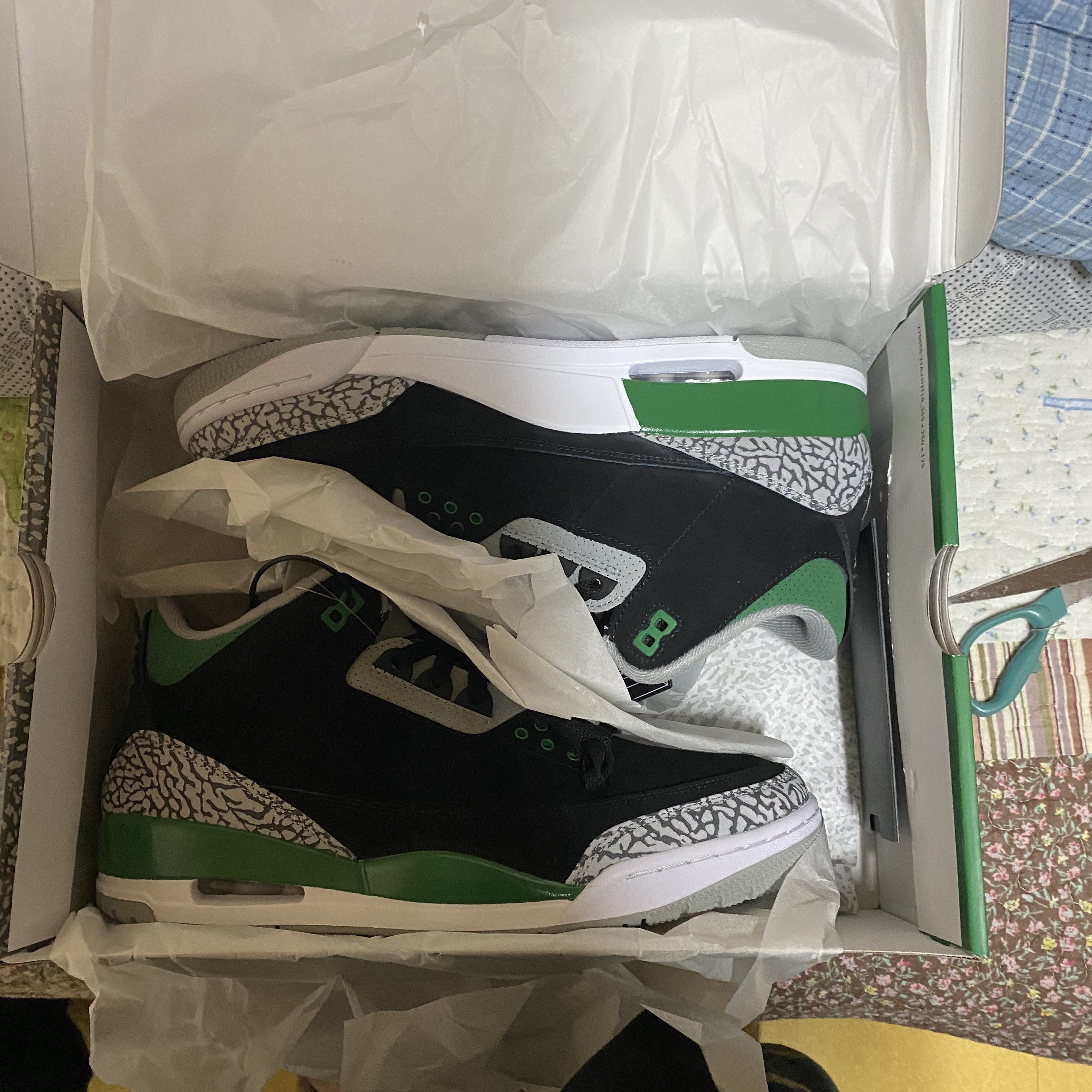 Jordan 3 Retro Pine Green 착용 스타일 - 2