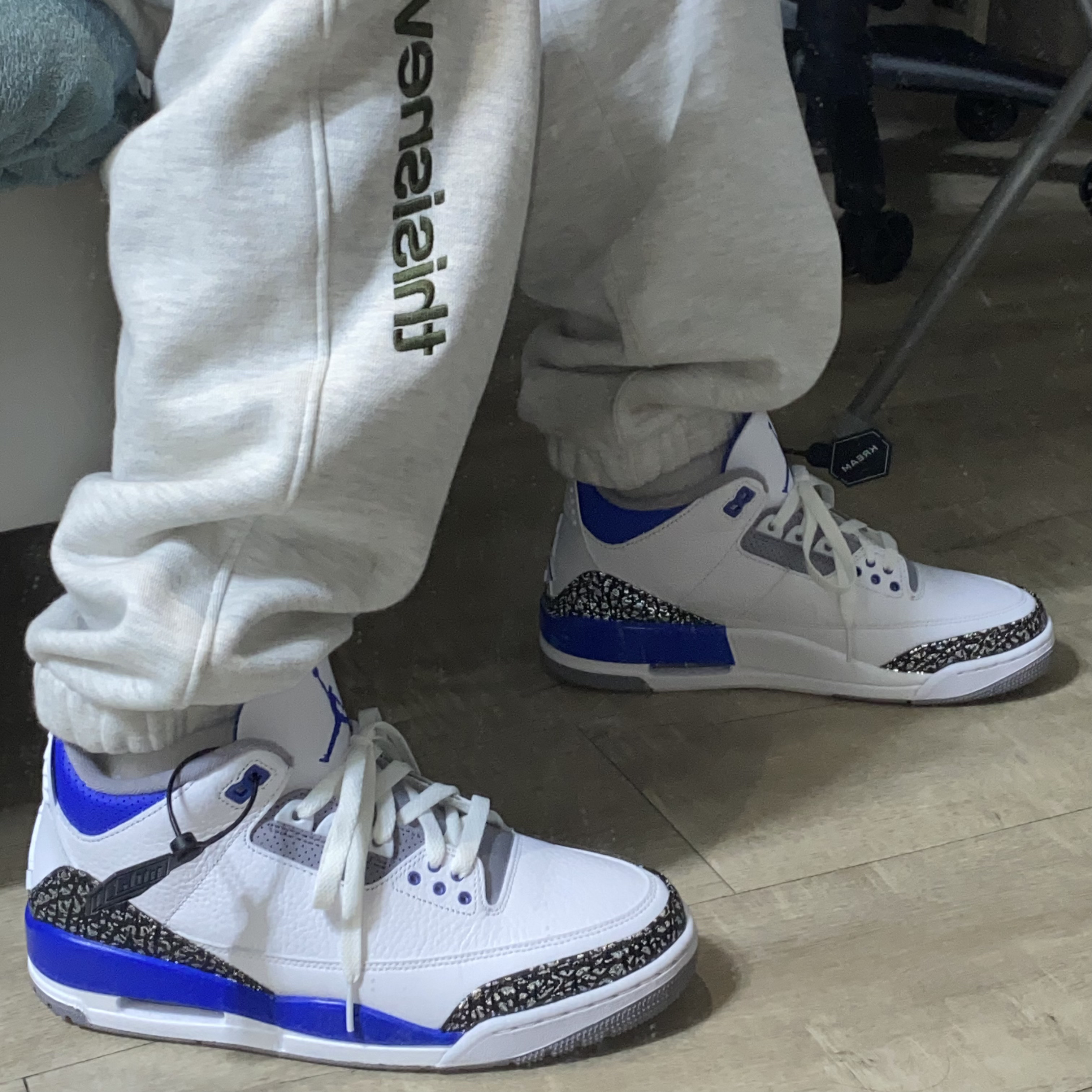 Jordan 3 Retro Racer Blue 착용 스타일