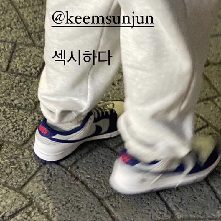Nike x NBA Dunk Low Retro EMB Nets 착용 스타일 - 1