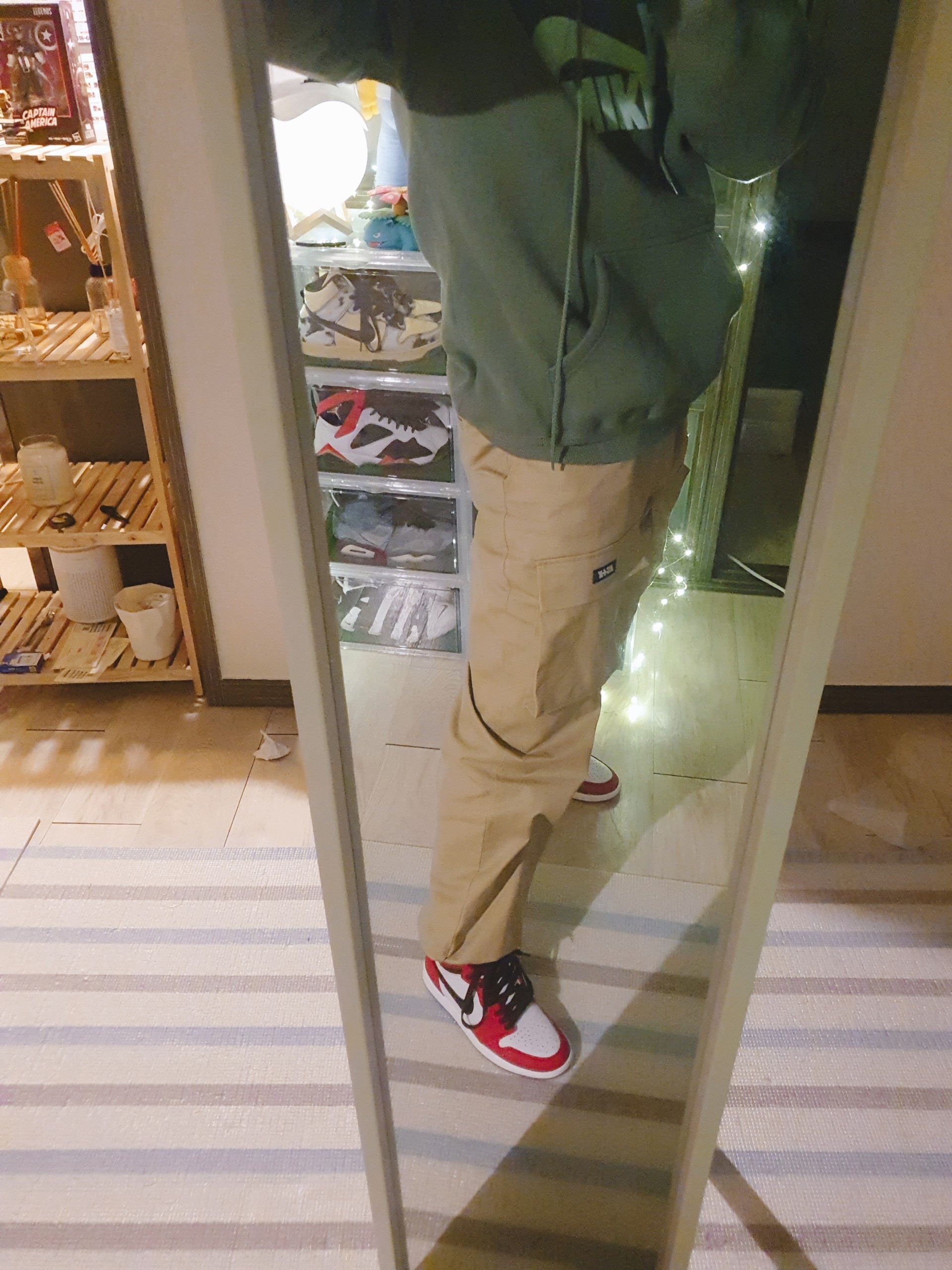 Jordan 1 Retro High Spider-Man Origin Story, Jordan 1 Retro High OG Chicago 2015 착용 스타일 - 2