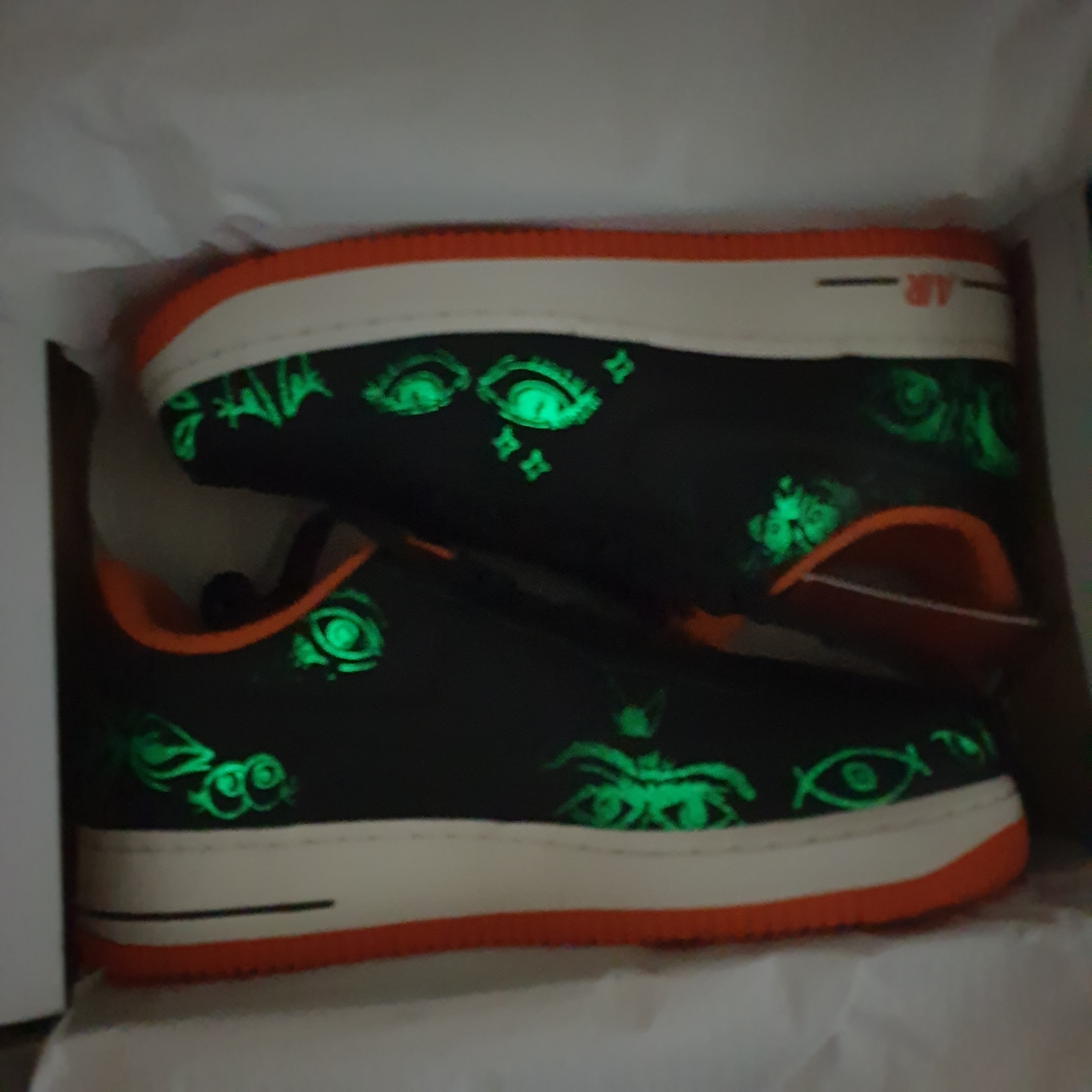 Nike Air Force 1 '07 PRM Halloween 착용 스타일