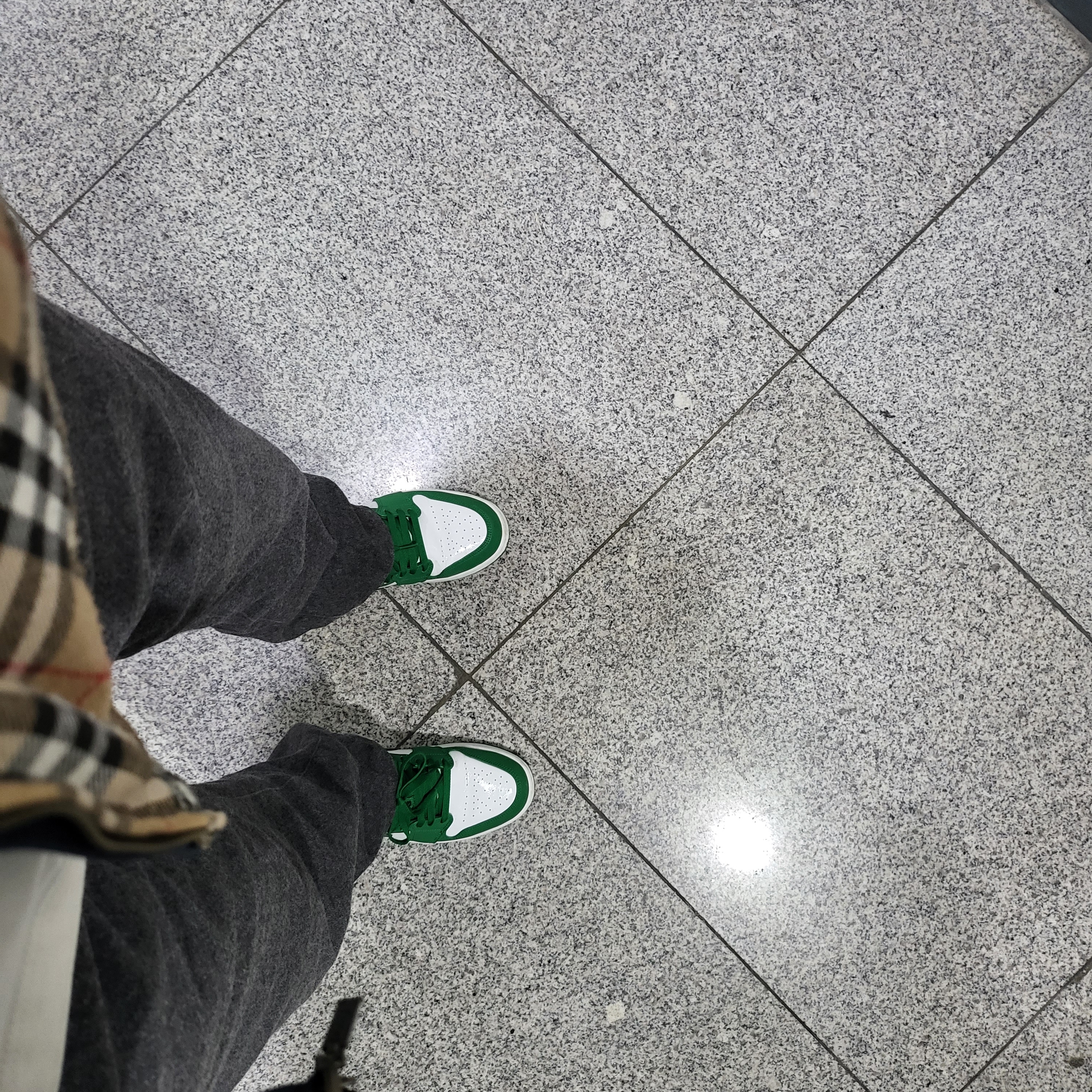 Jordan 1 Low Pine Green 착용 스타일
