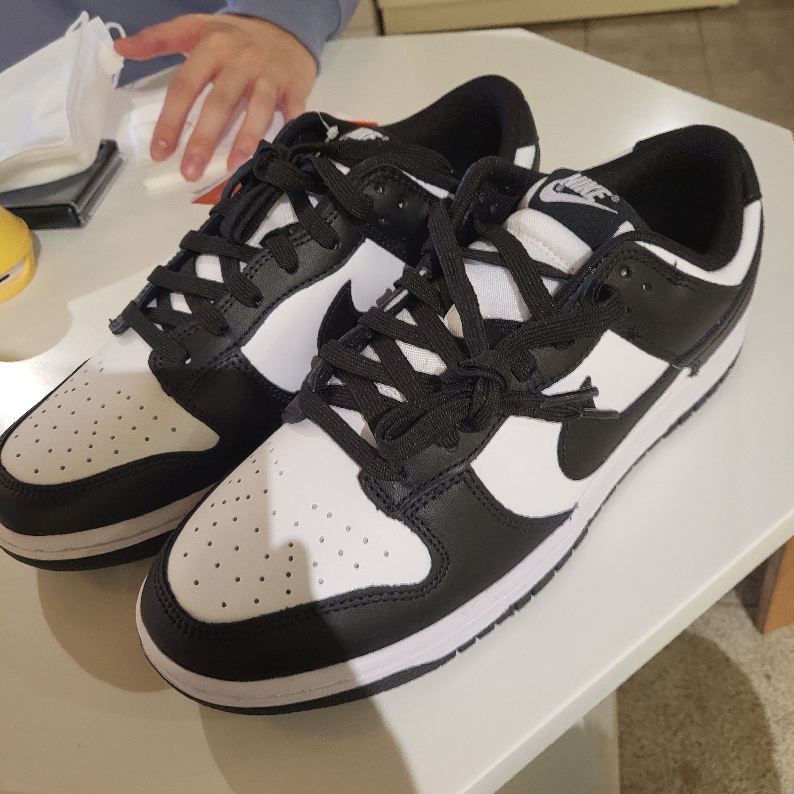 Nike Dunk Low Retro Black 착용 스타일