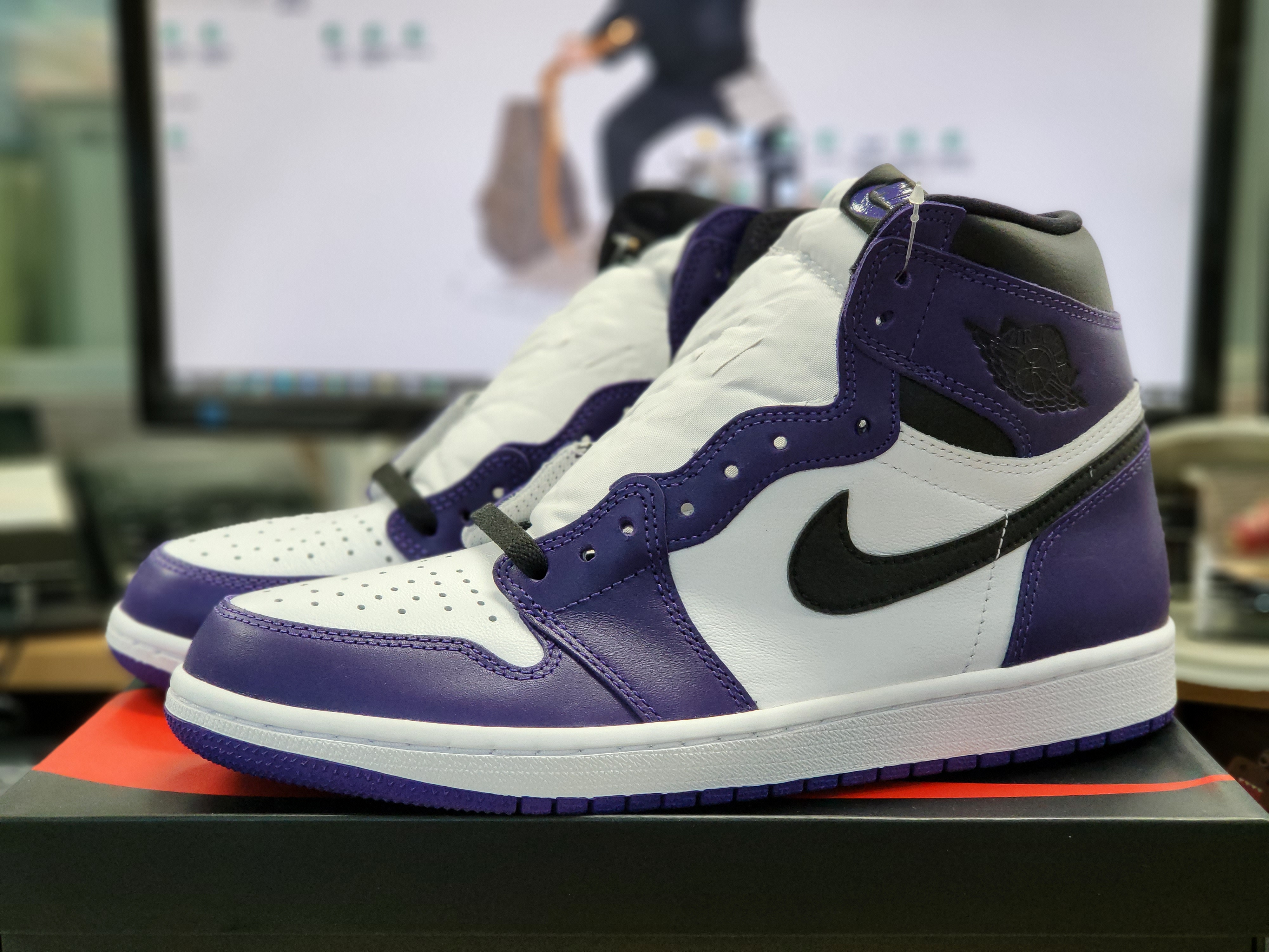 Jordan 1 Retro High OG Court Purple 2020 착용 스타일