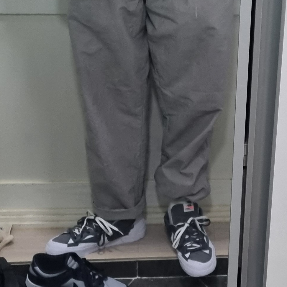 Nike x Sacai Blazer Low Iron Grey 착용 스타일