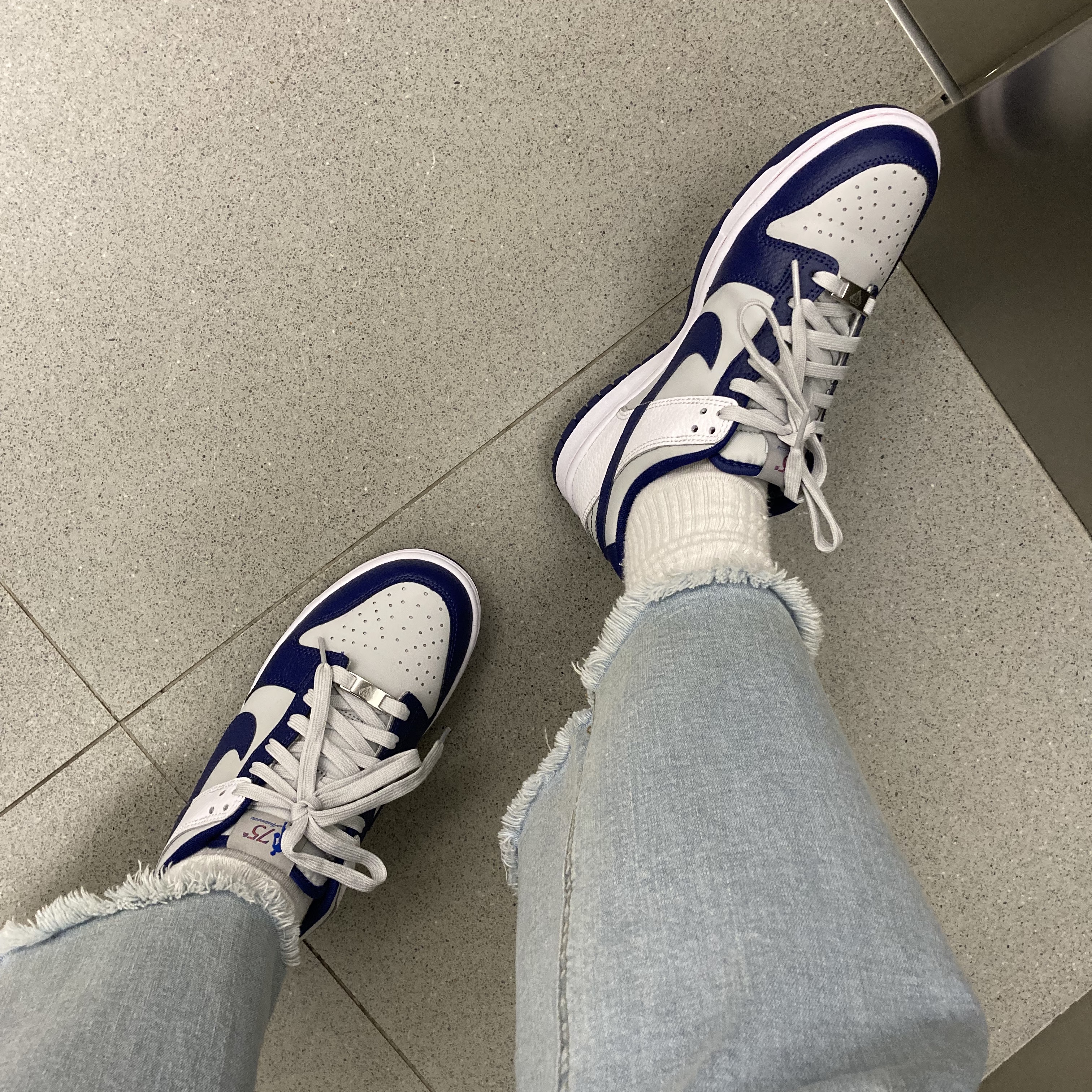 (GS) Nike x NBA Dunk Low Nets 착용 스타일 - 2
