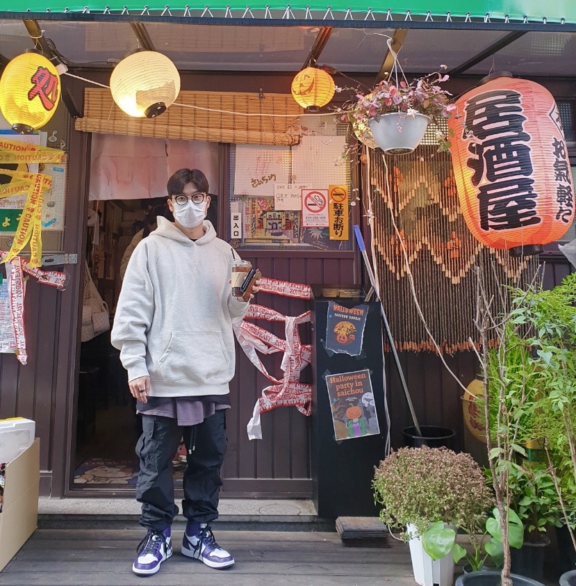 Jordan 1 Retro High OG Court Purple 2020, Essentials Pull-Over Hoodie Oatmeal - 21SS 착용 스타일