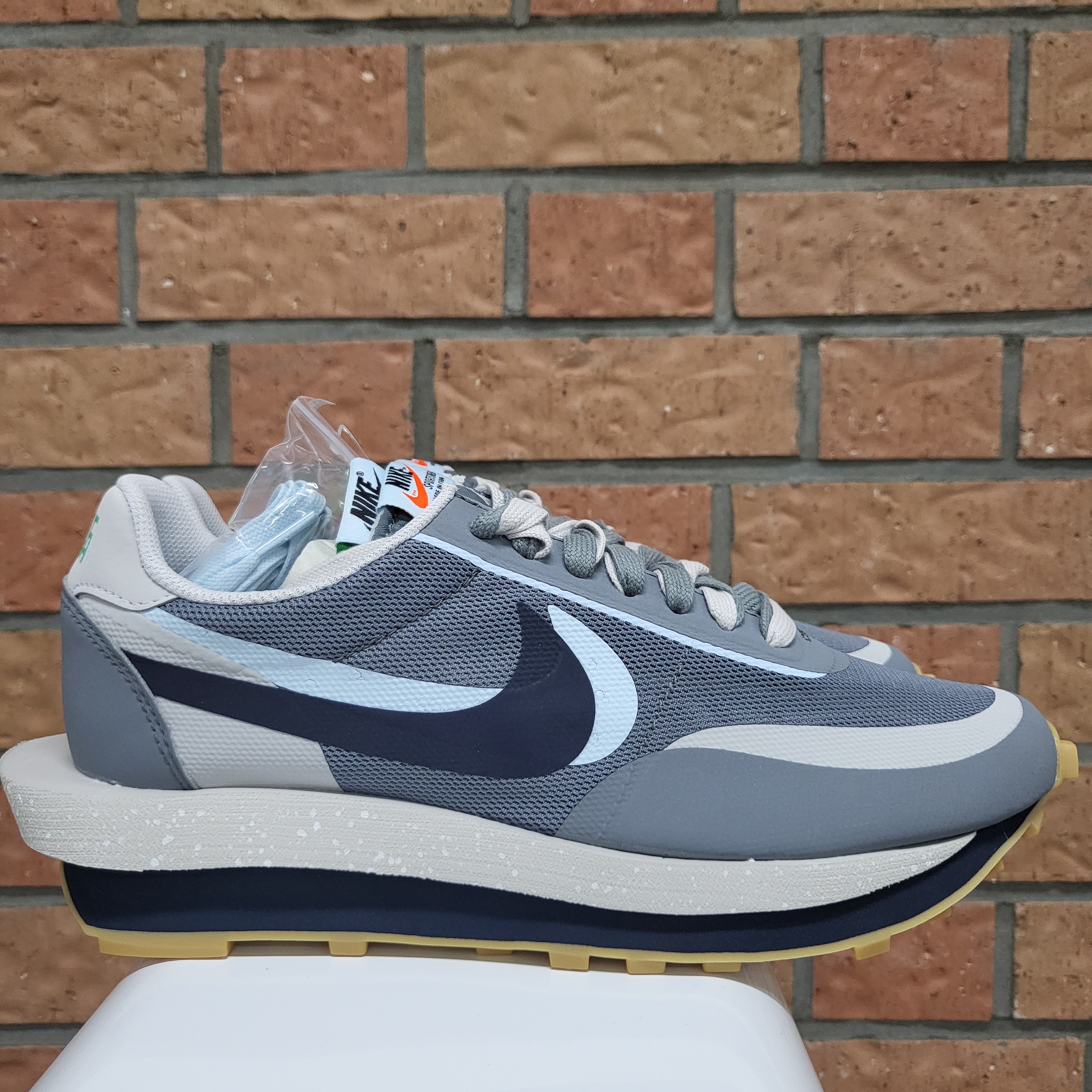 Nike x Sacai x Clot LDWaffle Cool Grey 착용 스타일