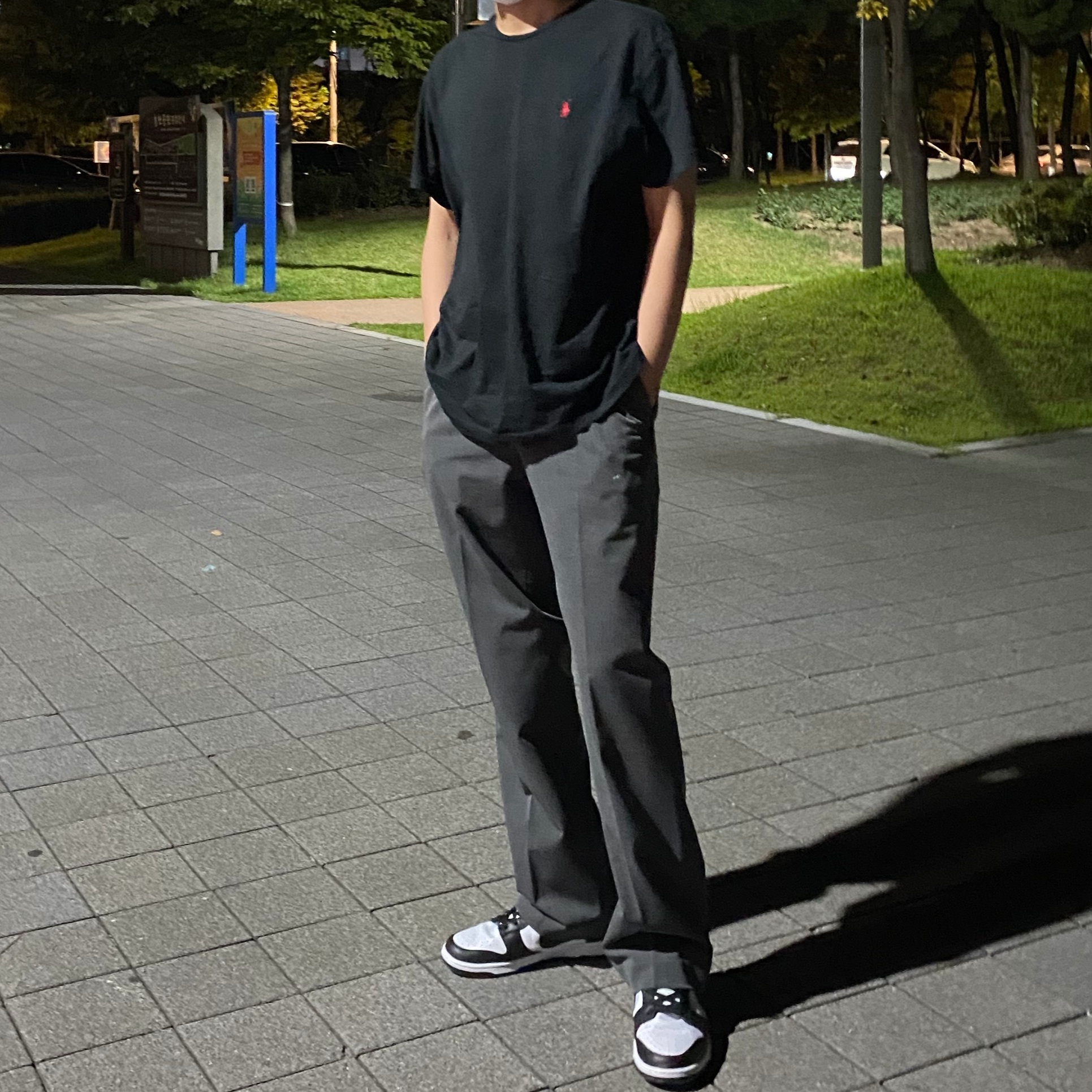 Nike Dunk Low Retro Black 착용 스타일