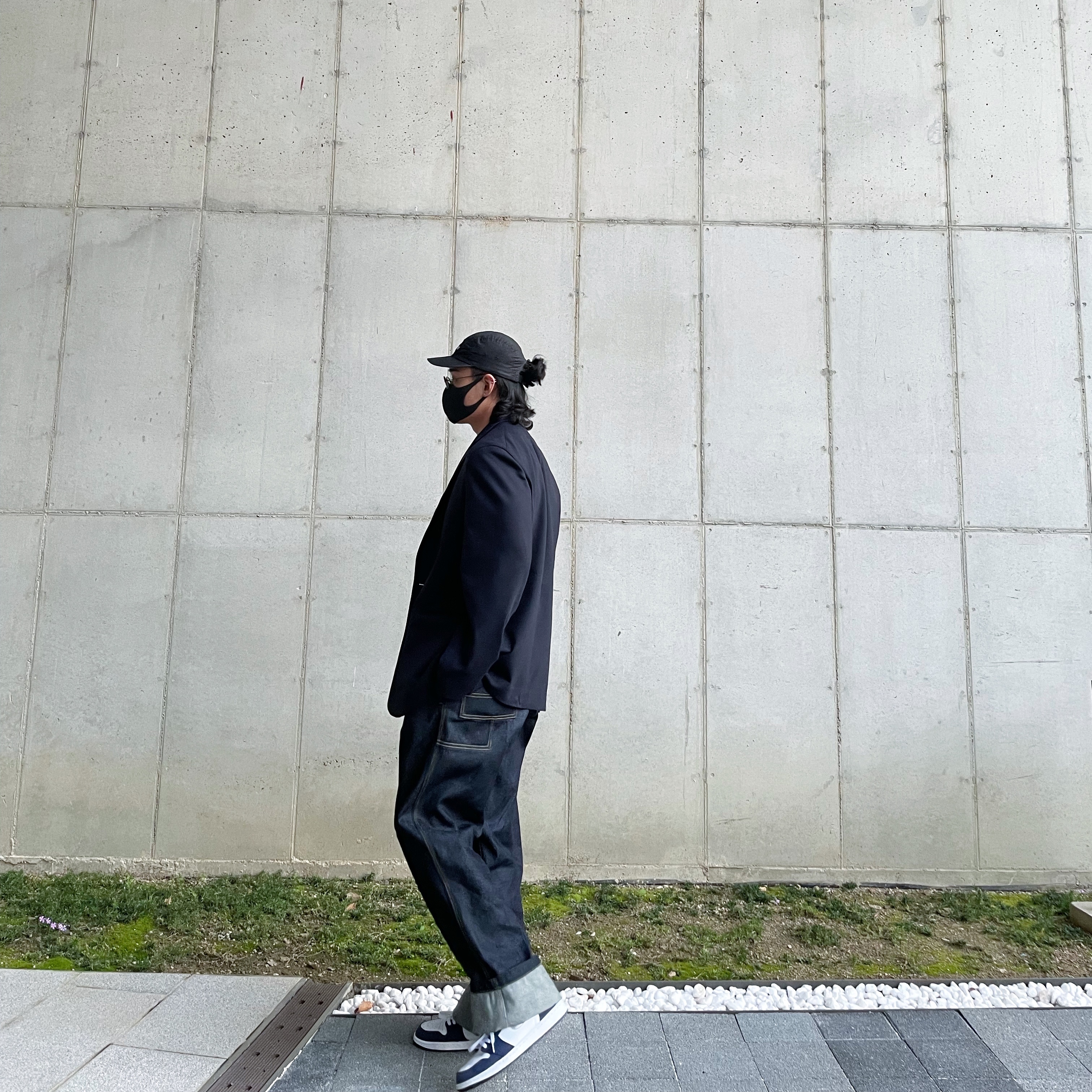 Palace Sportini T-Shirt Black - 21SS, Supreme Military Camp Cap Black - 21SS 착용 스타일 - 3