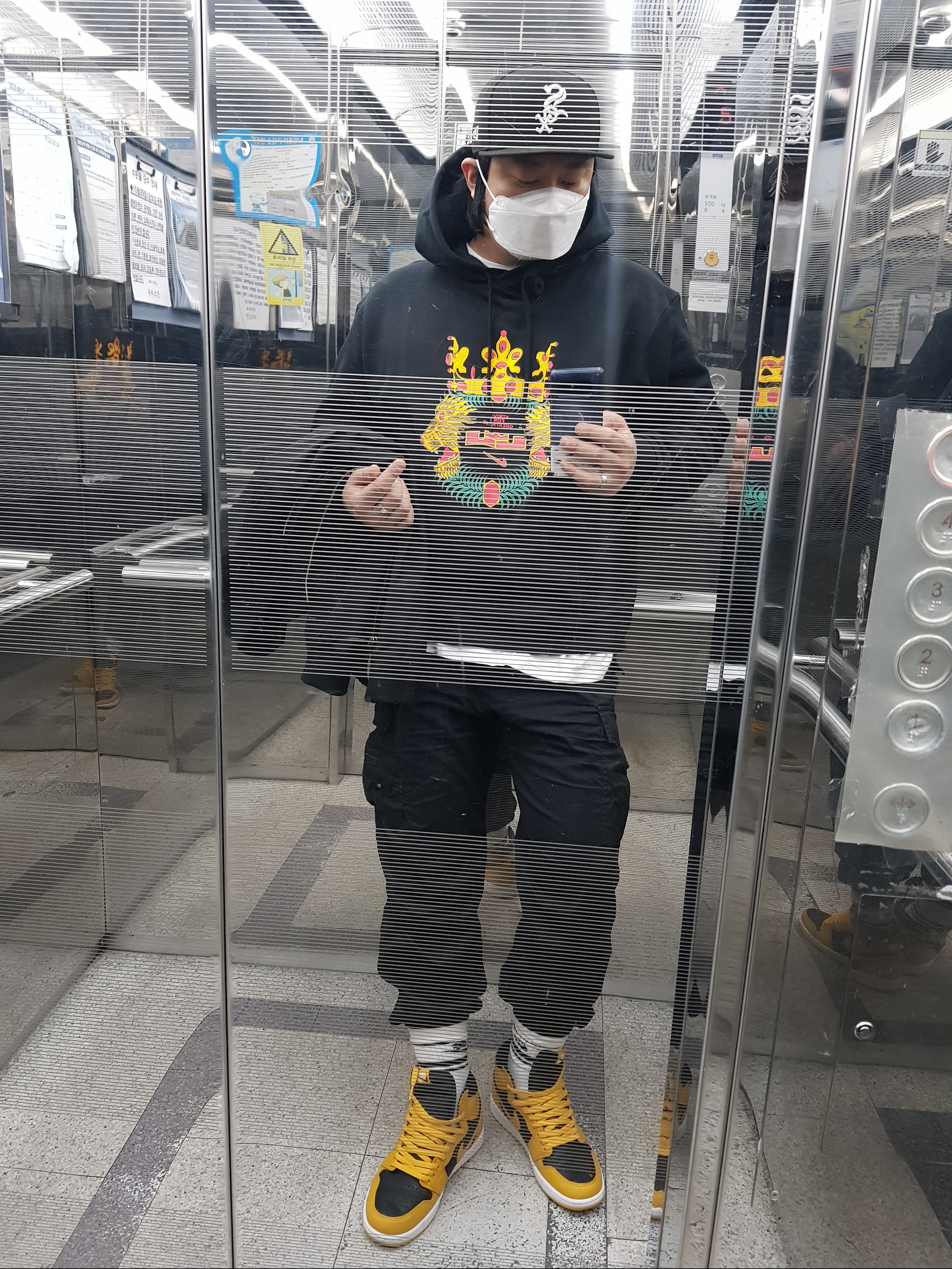 Jordan 1 Retro High OG Pollen 착용 스타일