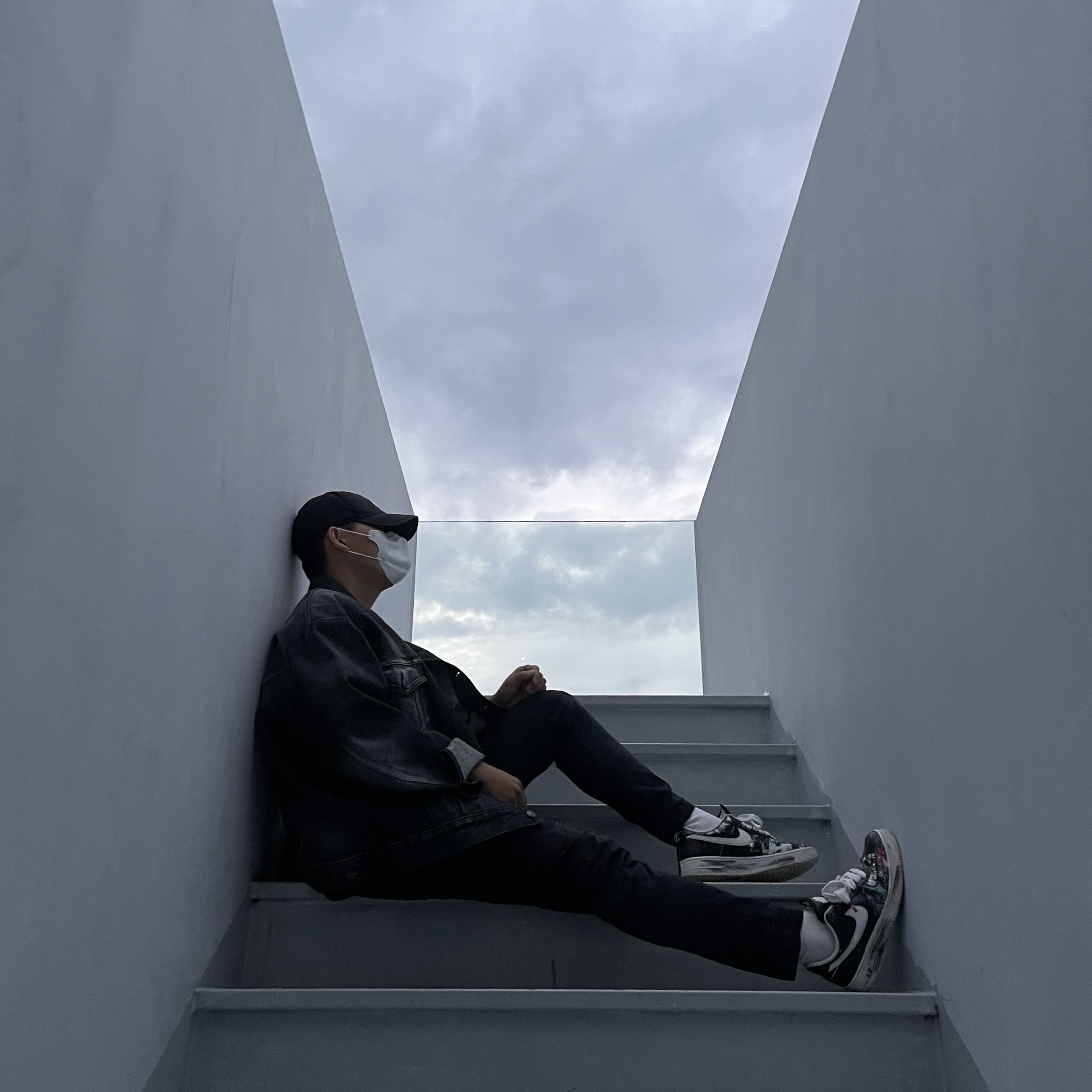 Nike x Peaceminusone Air Force 1 Low Para-Noise 착용 스타일