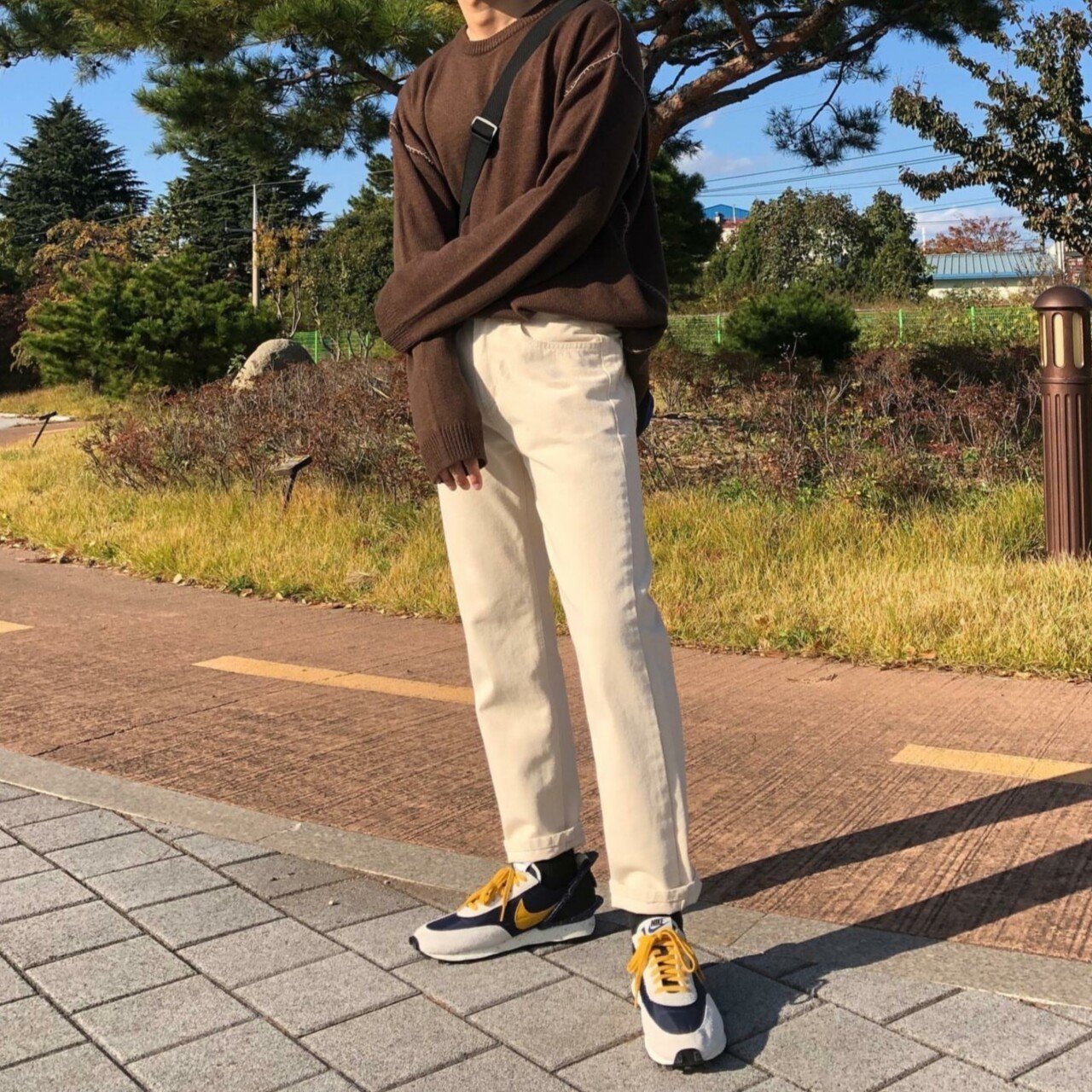 (W) Nike x Undercover Daybreak Obsidian 착용 스타일