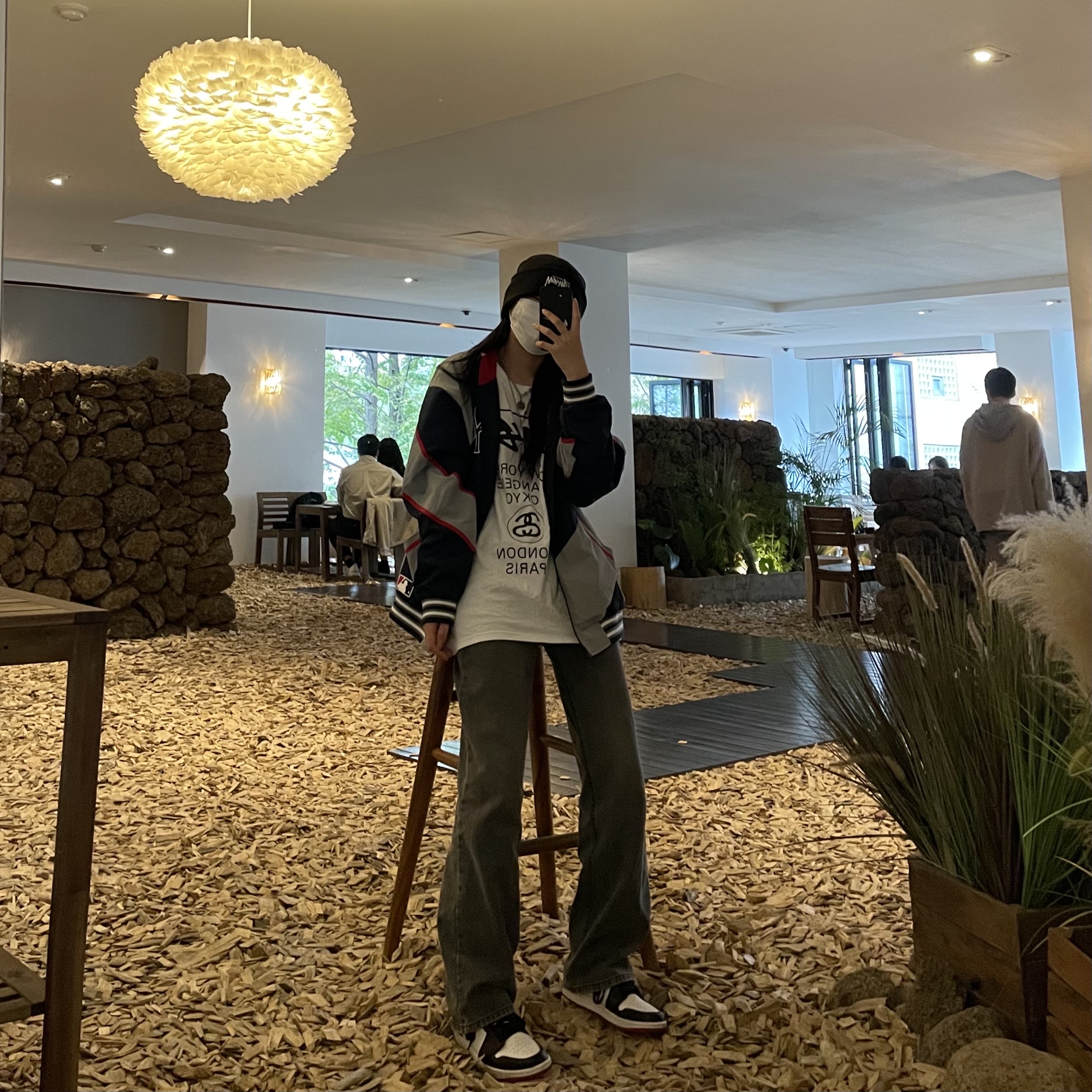 Supreme x New York Yankees Track Jacket Navy - 21FW, Nike x Stussy Cuff Beanie 착용 스타일