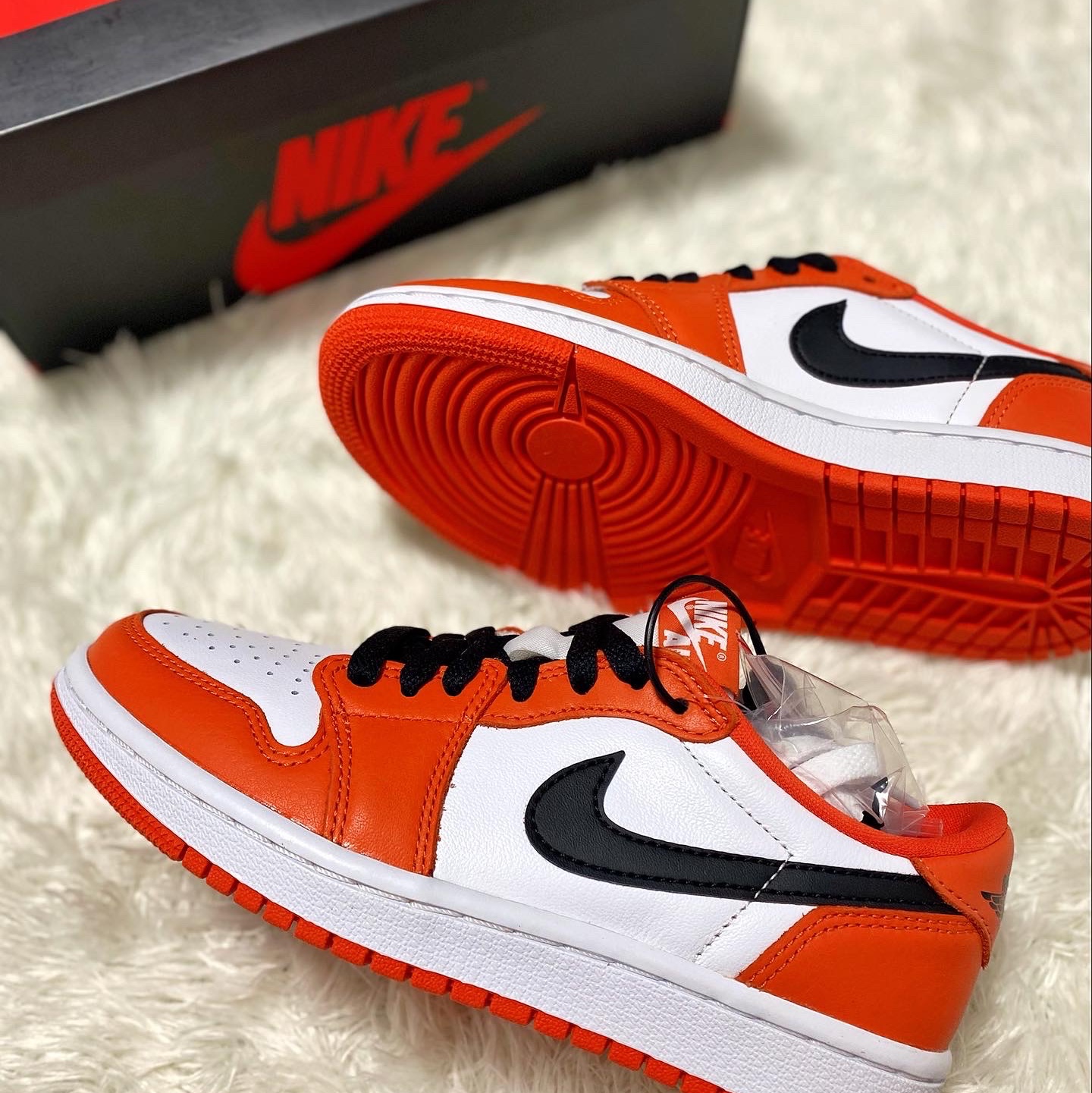 Jordan 1 Low OG Starfish, (W) Jordan 1 Low OG Starfish 착용 스타일 - 4