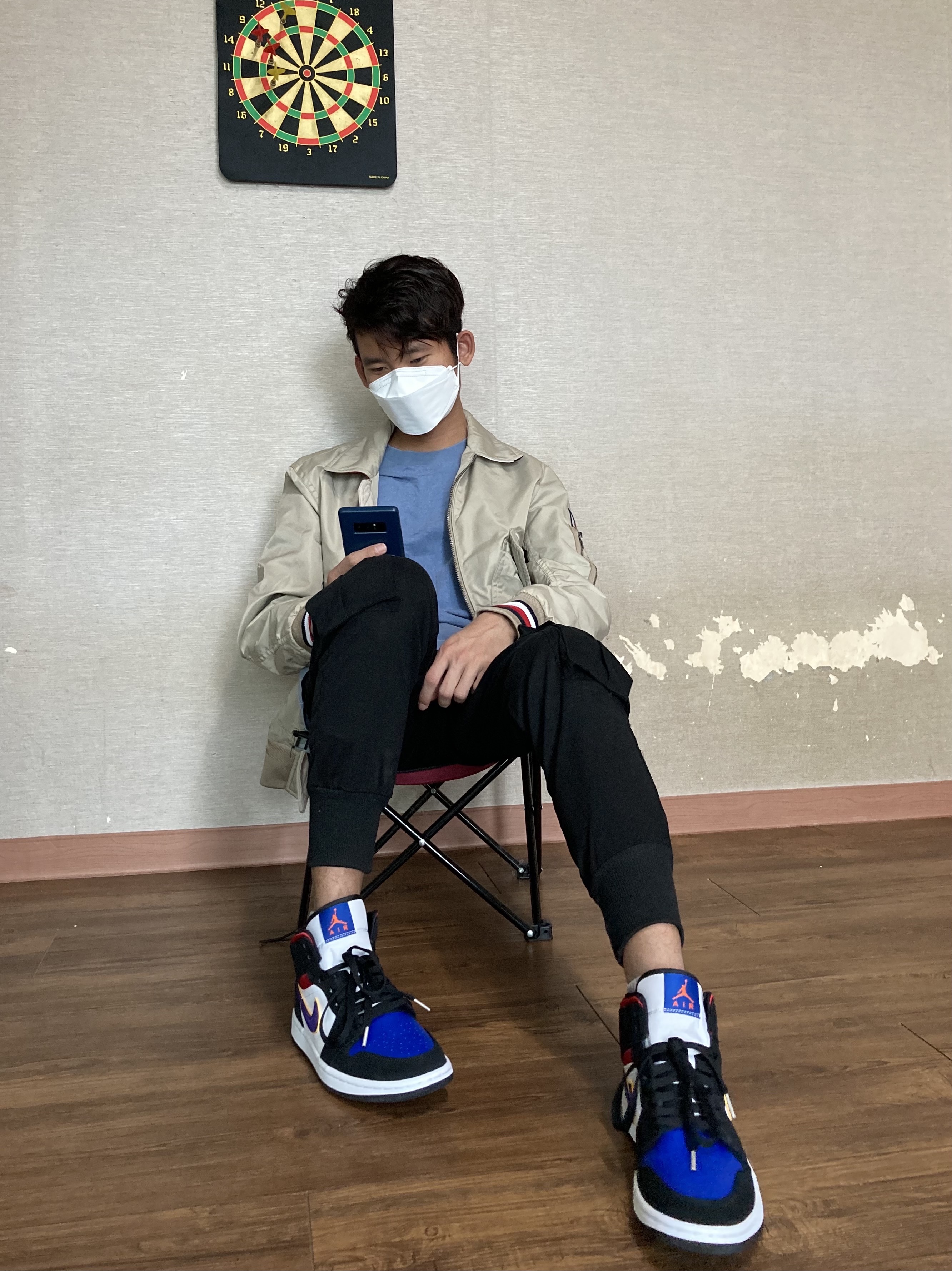 Jordan 1 Mid Lakers Top 3 착용 스타일