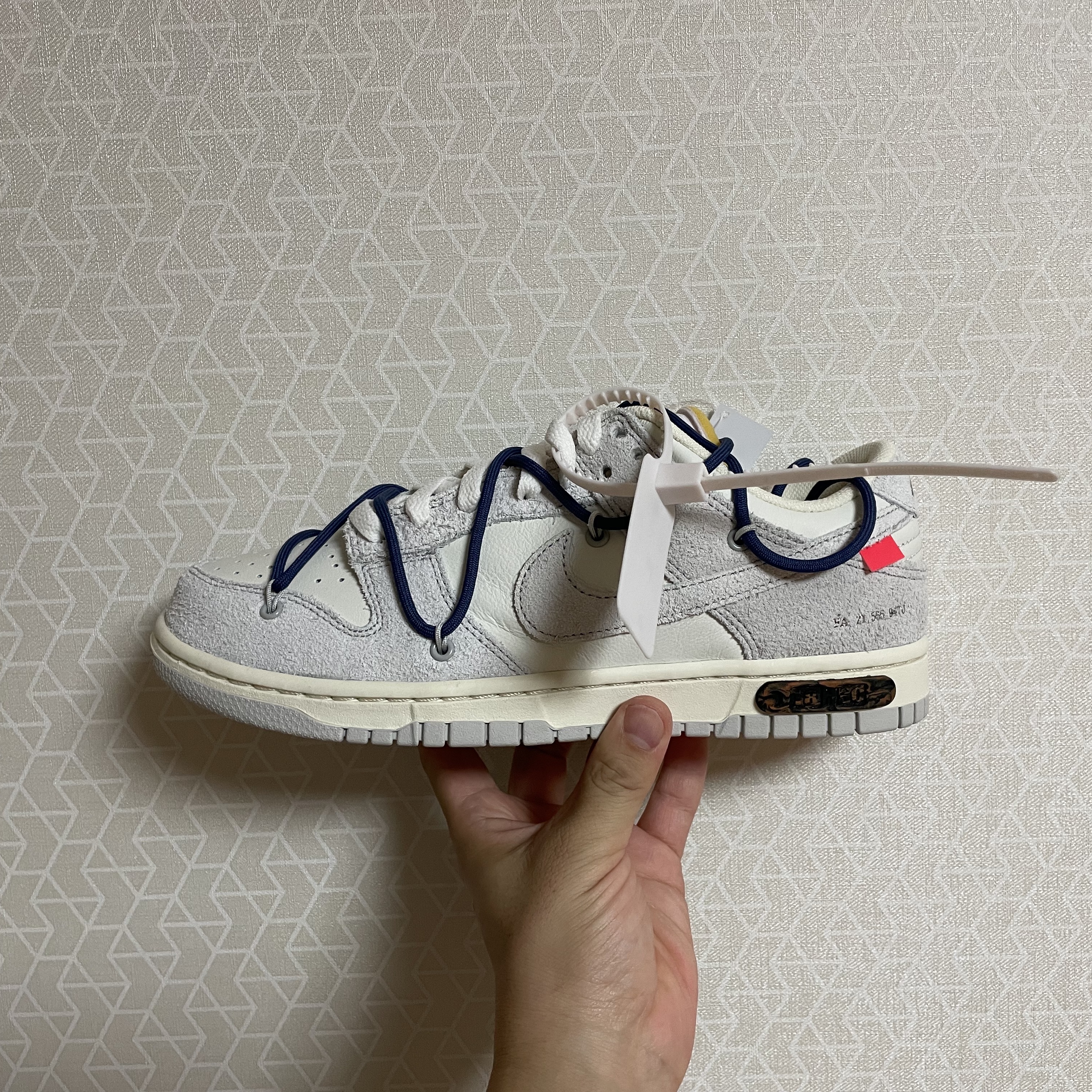 Nike x Off-White Dunk Low The 50 - Lot 18 착용 스타일 - 3