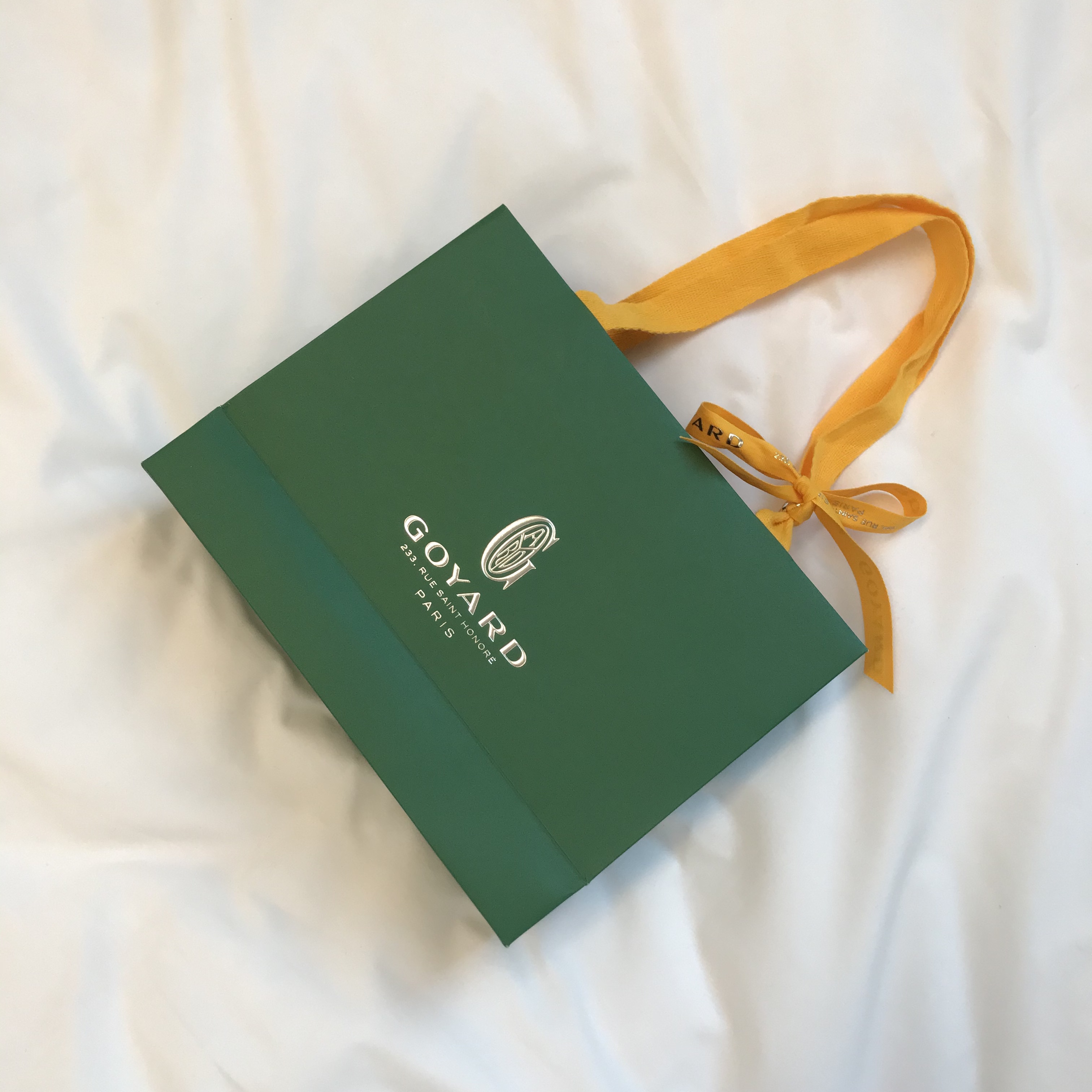 Goyard Saint Sulpice Card Holder Sky Blue 착용 스타일 - 3