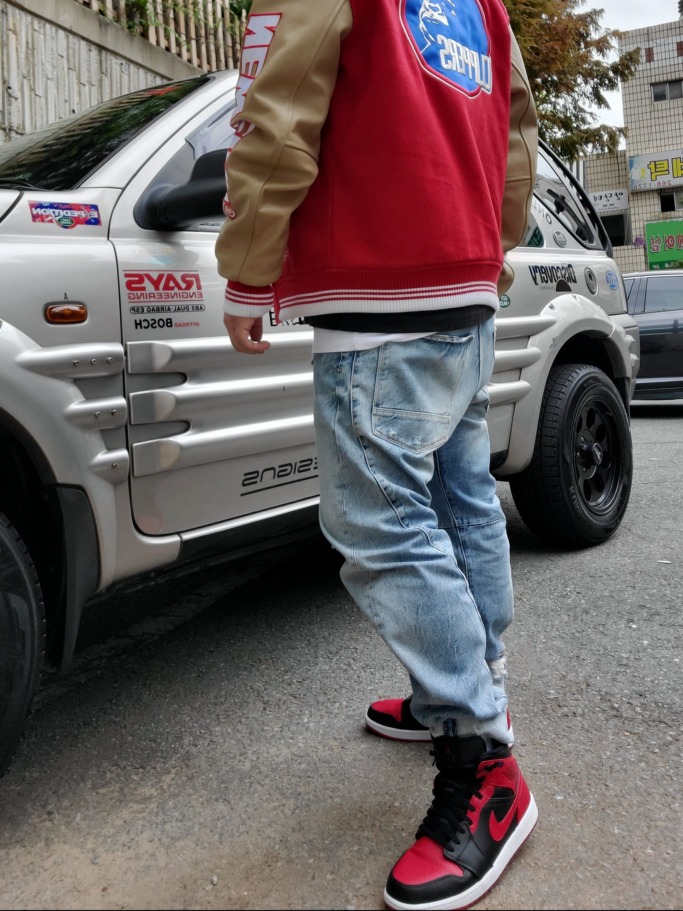 Jordan 1 Mid Bred Banned 2020 착용 스타일