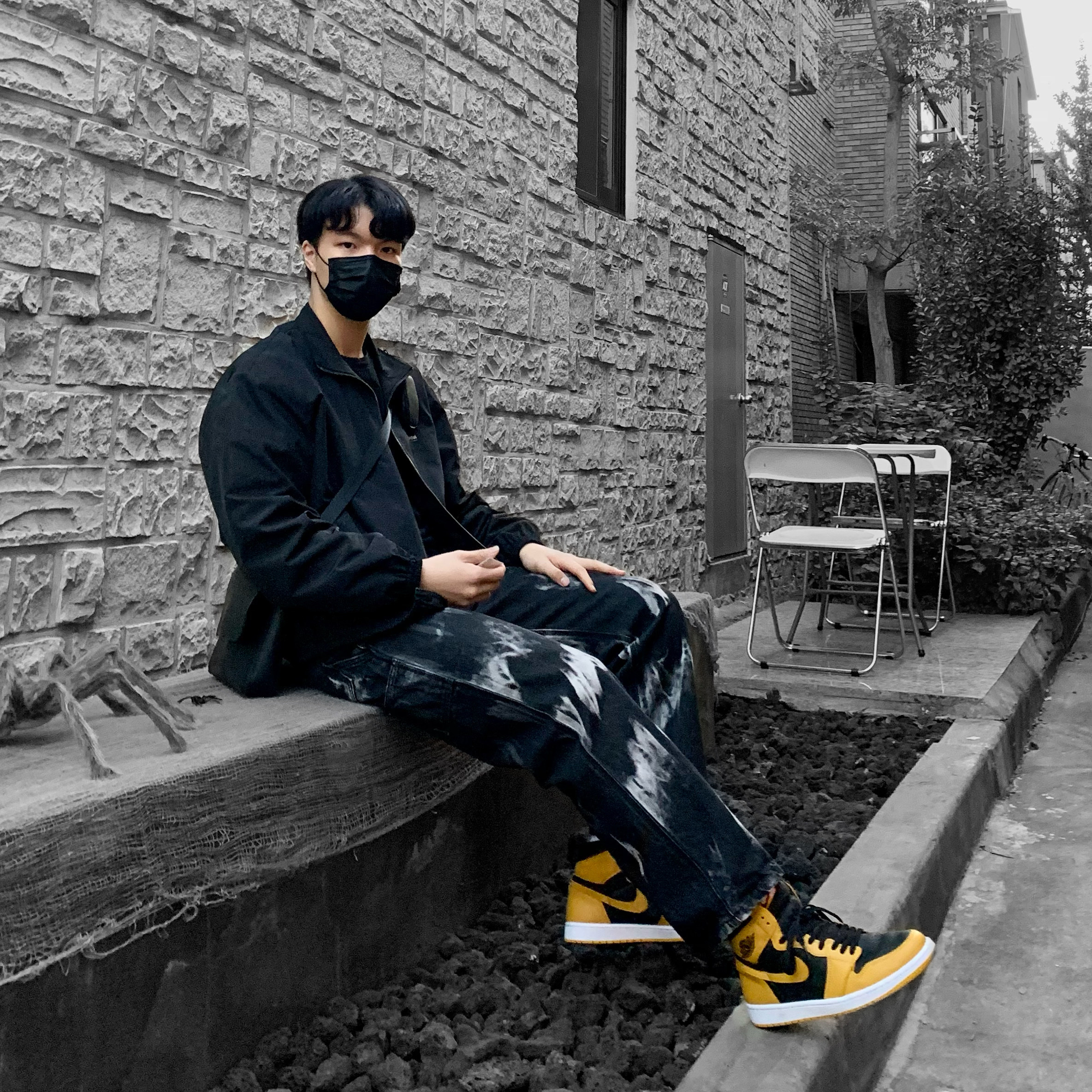 Jordan 1 Retro High OG Pollen 착용 스타일