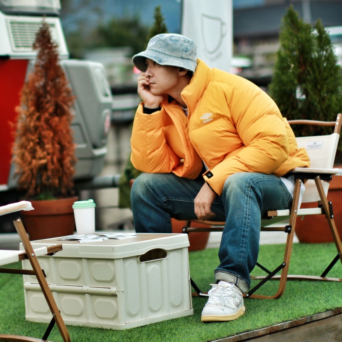 Nike x Off-White Dunk Low The 50 - Lot 1 착용 스타일