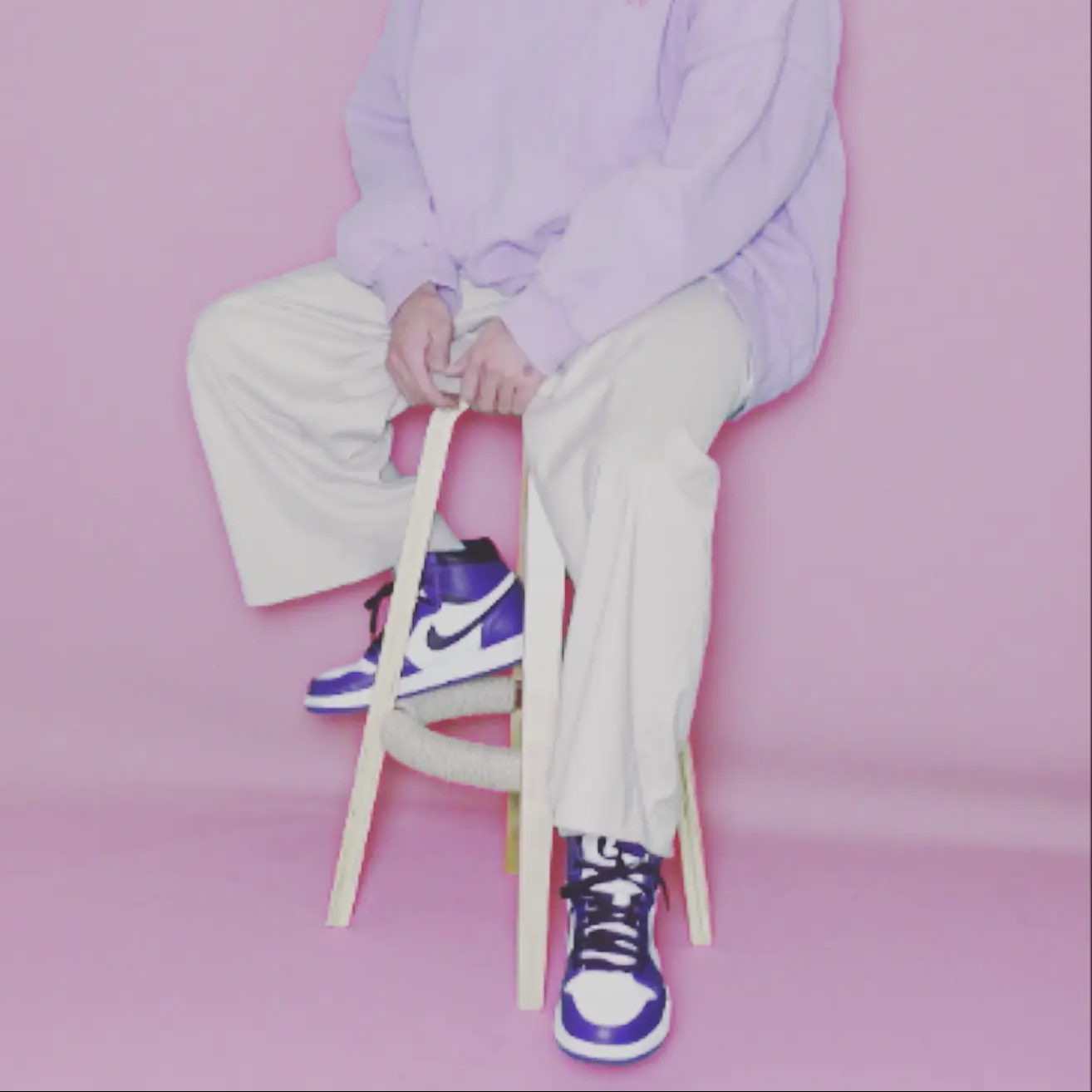 Jordan 1 Retro High OG Court Purple 2020 착용 스타일 - 1