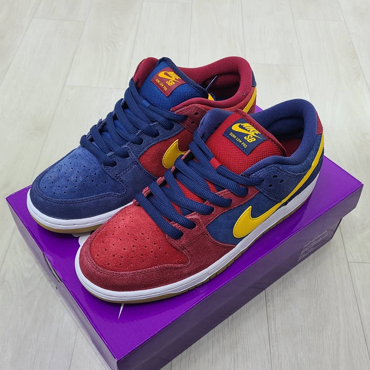 Nike SB Dunk Low Pro Premium Barcelona 착용 스타일 - 2