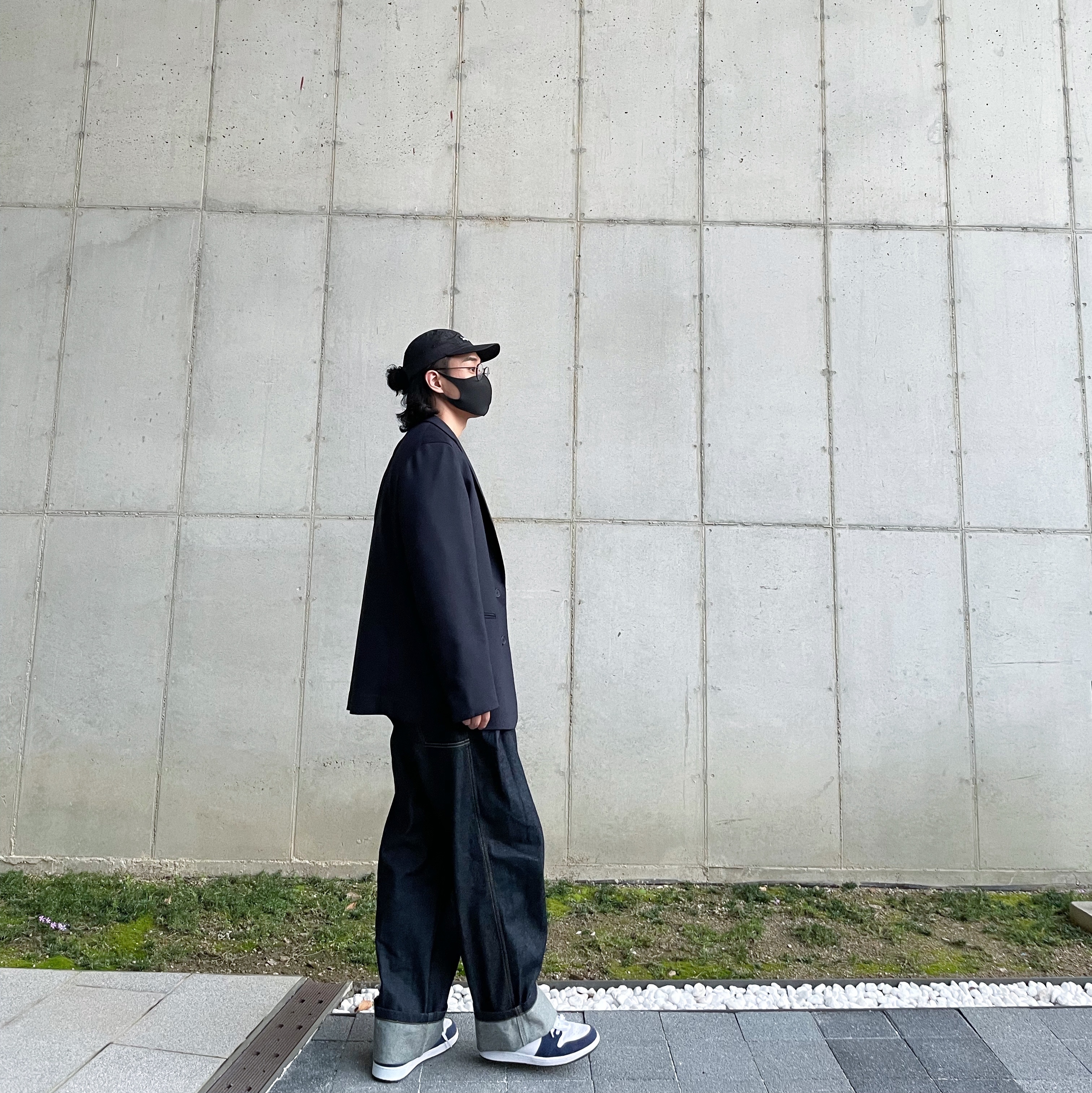 Palace Sportini T-Shirt Black - 21SS, Supreme Military Camp Cap Black - 21SS 착용 스타일 - 4