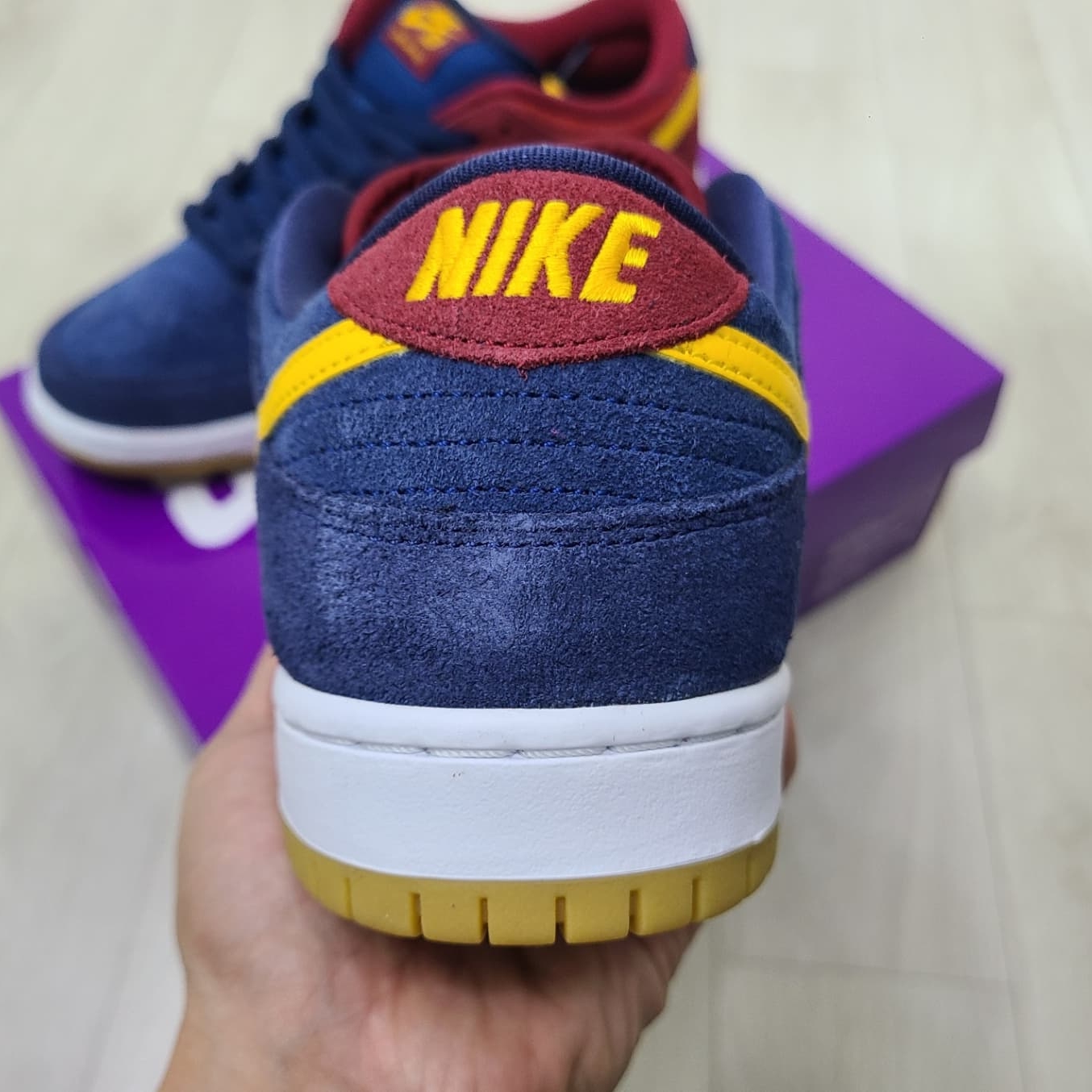 Nike SB Dunk Low Pro Premium Barcelona 착용 스타일 - 3
