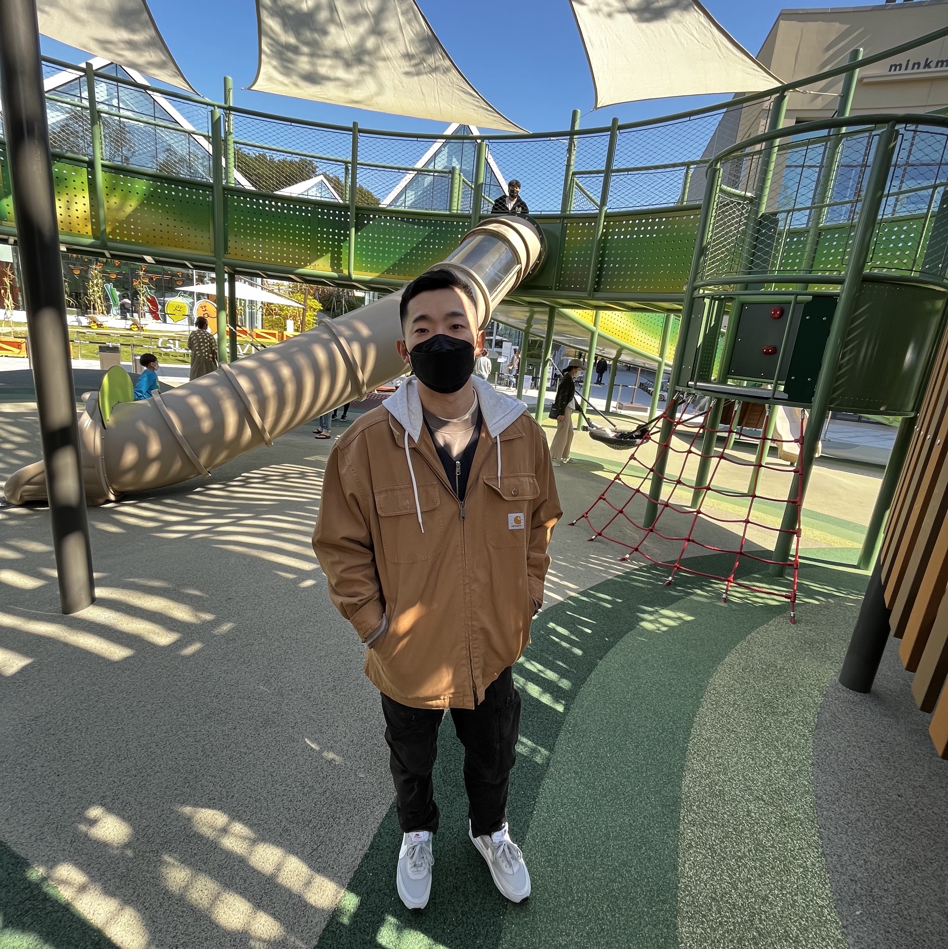 Nike x Sacai x Fragment LDWaffle Light Smoke Grey 착용 스타일