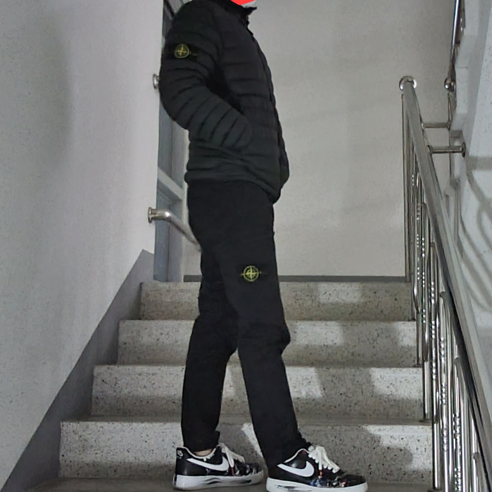 Nike x Peaceminusone Air Force 1 Low Para-Noise 착용 스타일