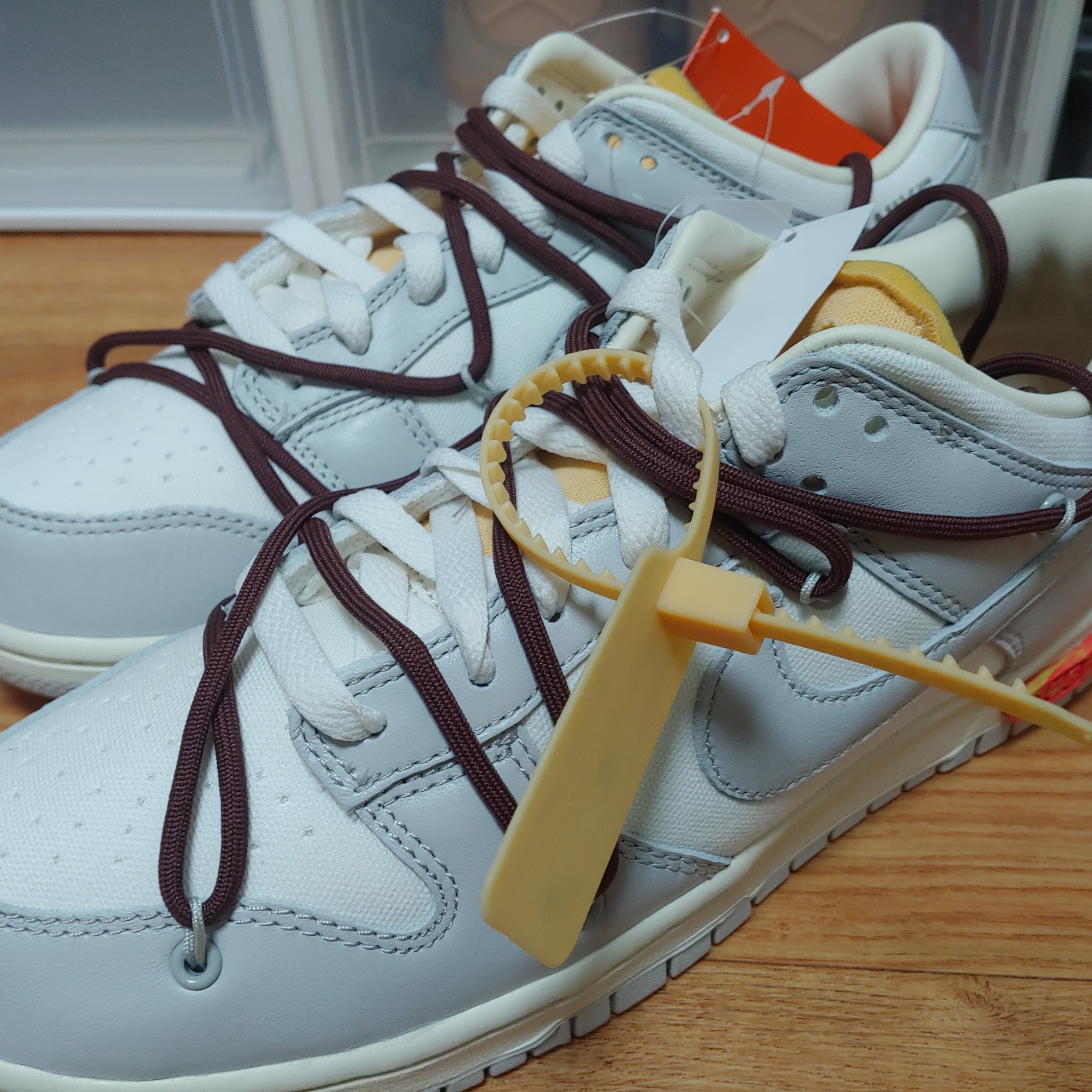 Nike x Off-White Dunk Low The 50 - Lot 46 착용 스타일