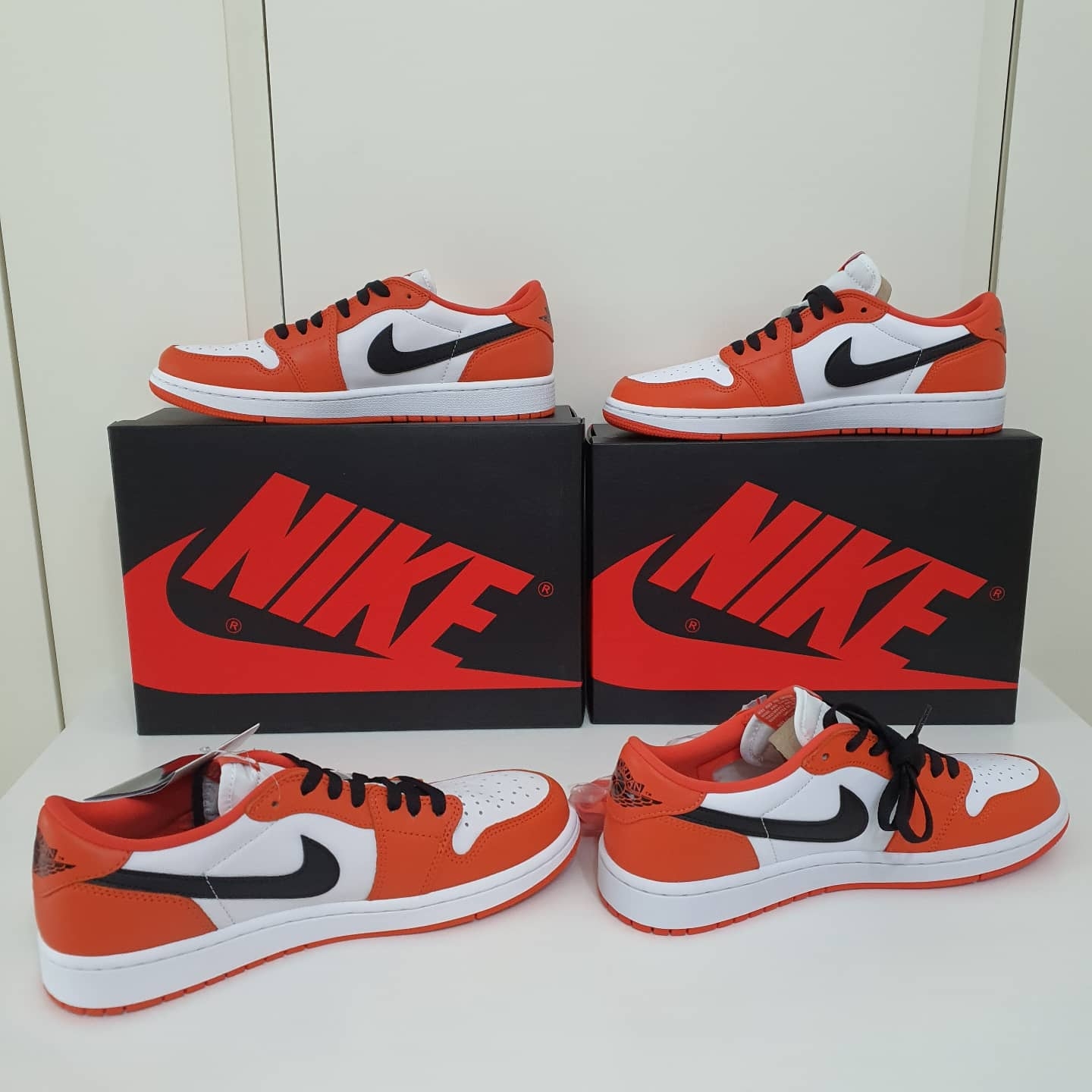 Jordan 1 Low OG Starfish, (W) Jordan 1 Low OG Starfish 착용 스타일 - 3