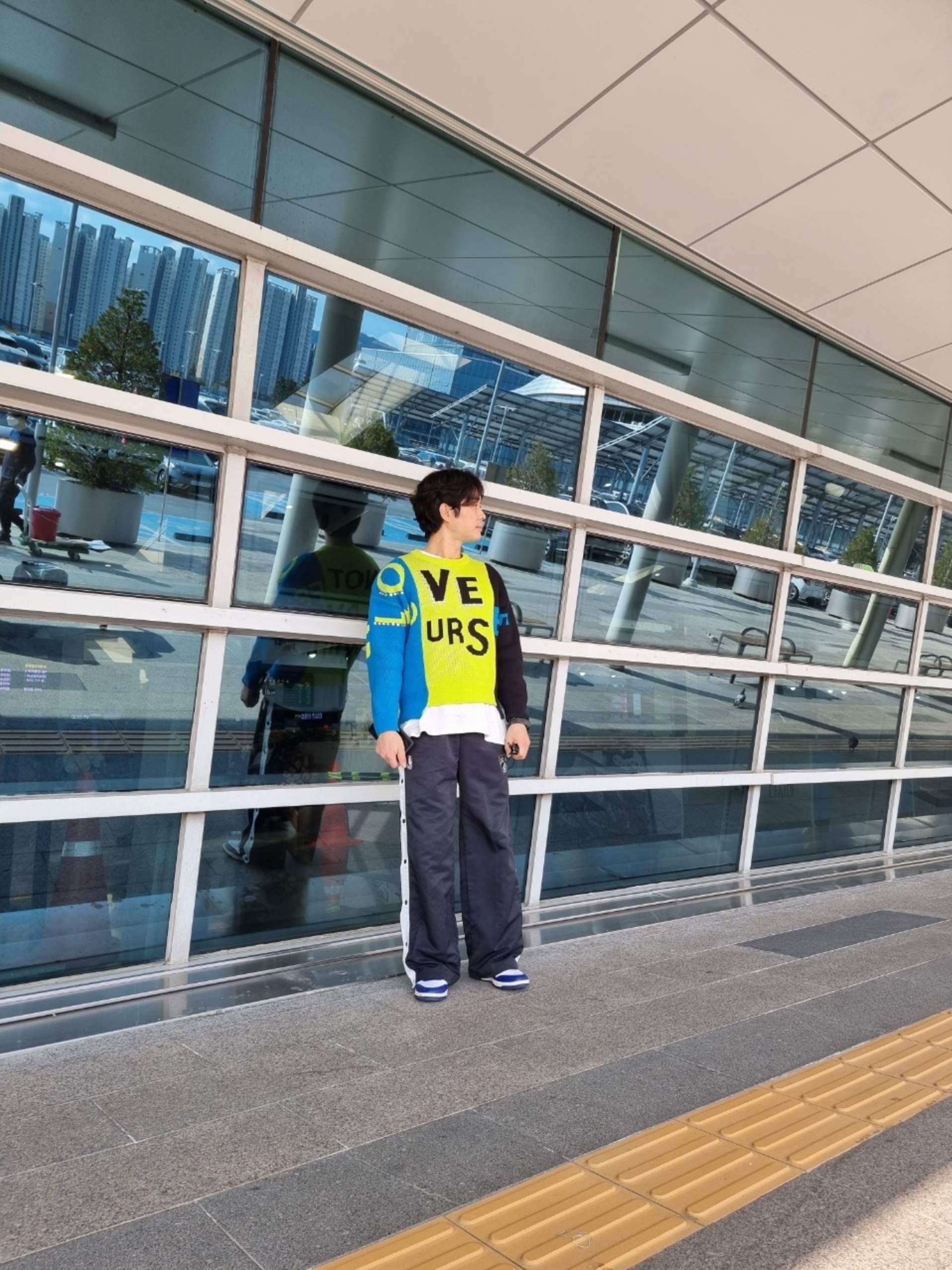 (W) Nike x Ambush NBA Collection Nets Jacket - US/EU, Nike x Ambush Dunk High Deep Royal Blue 착용 스타일 - 2