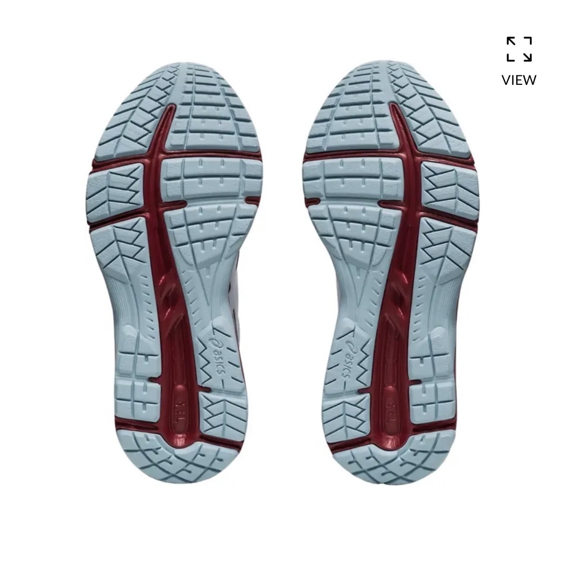(W) Asics FN2-S Gel-Contend 5 Beet Juice Pure Silver 착용 스타일 - 5