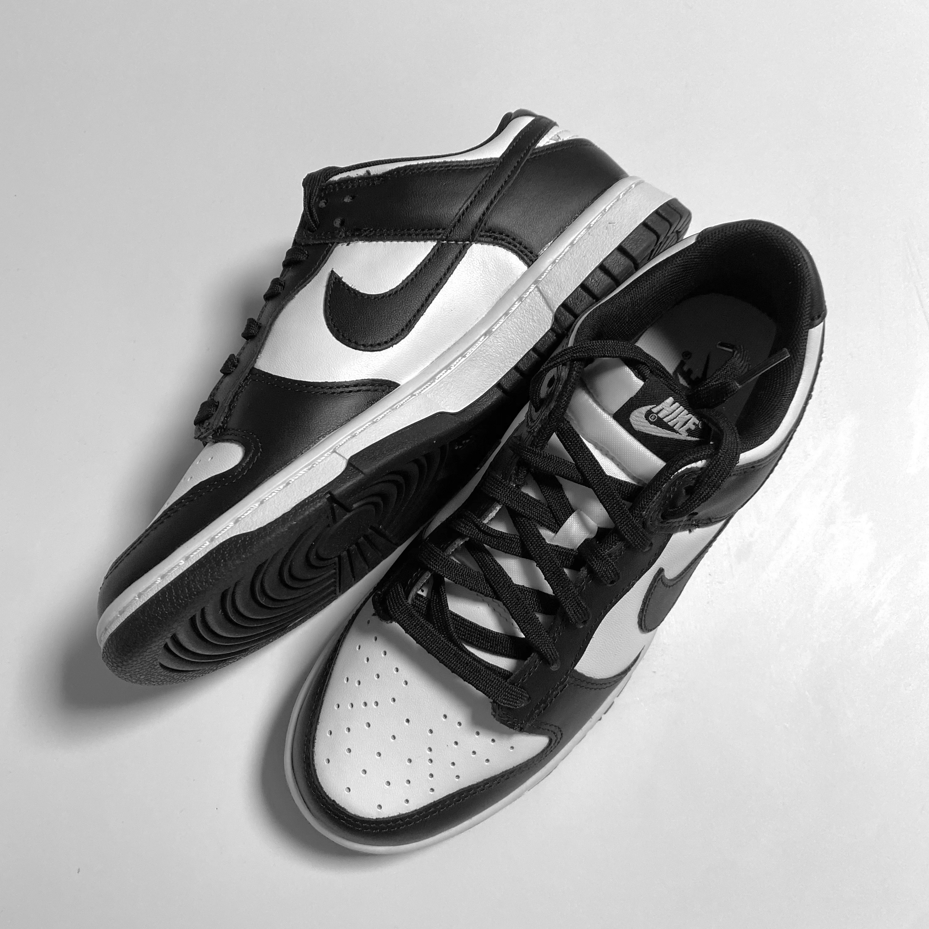 Nike Dunk Low Retro Black, (W) Nike Dunk Low Black 착용 스타일