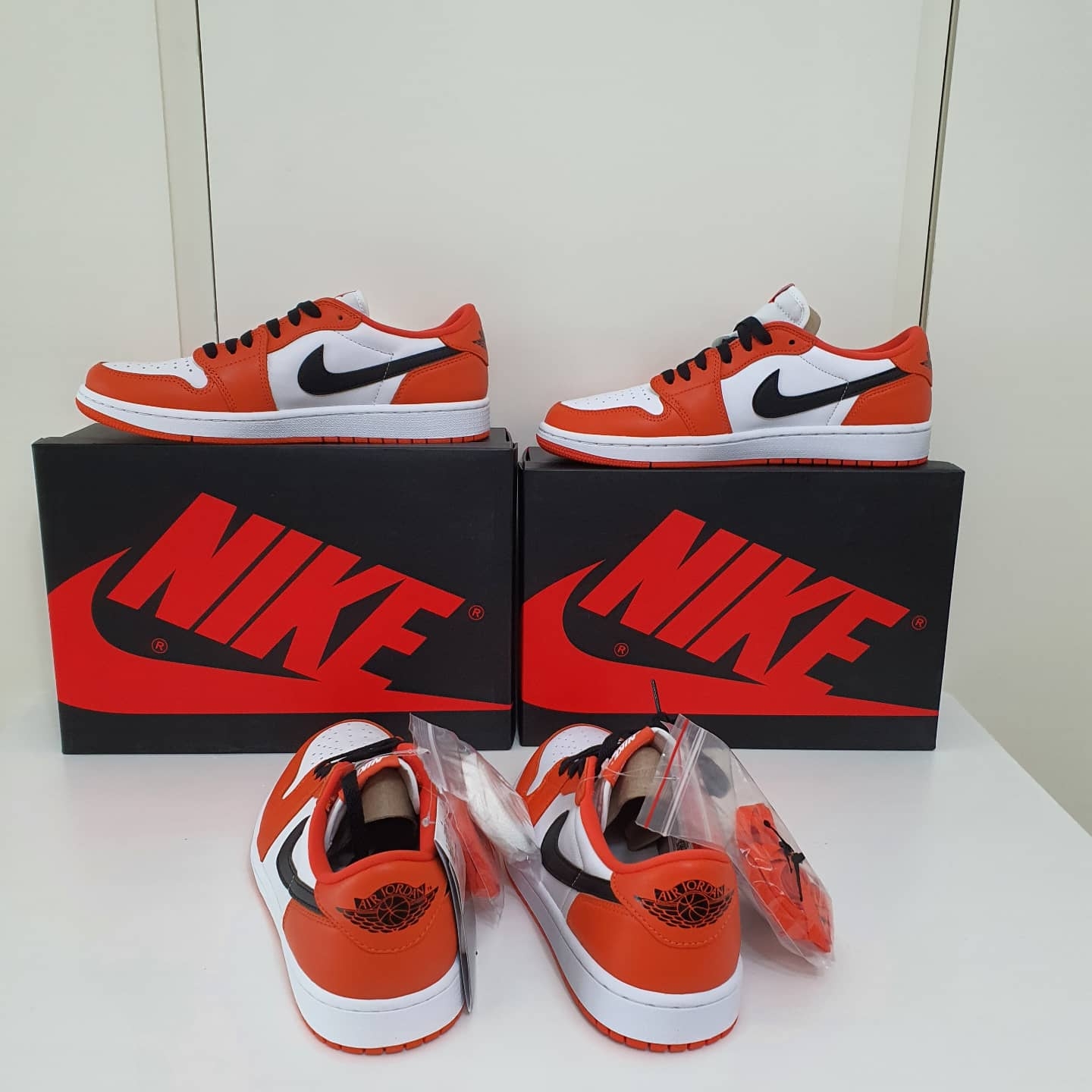 Jordan 1 Low OG Starfish, (W) Jordan 1 Low OG Starfish 착용 스타일 - 2