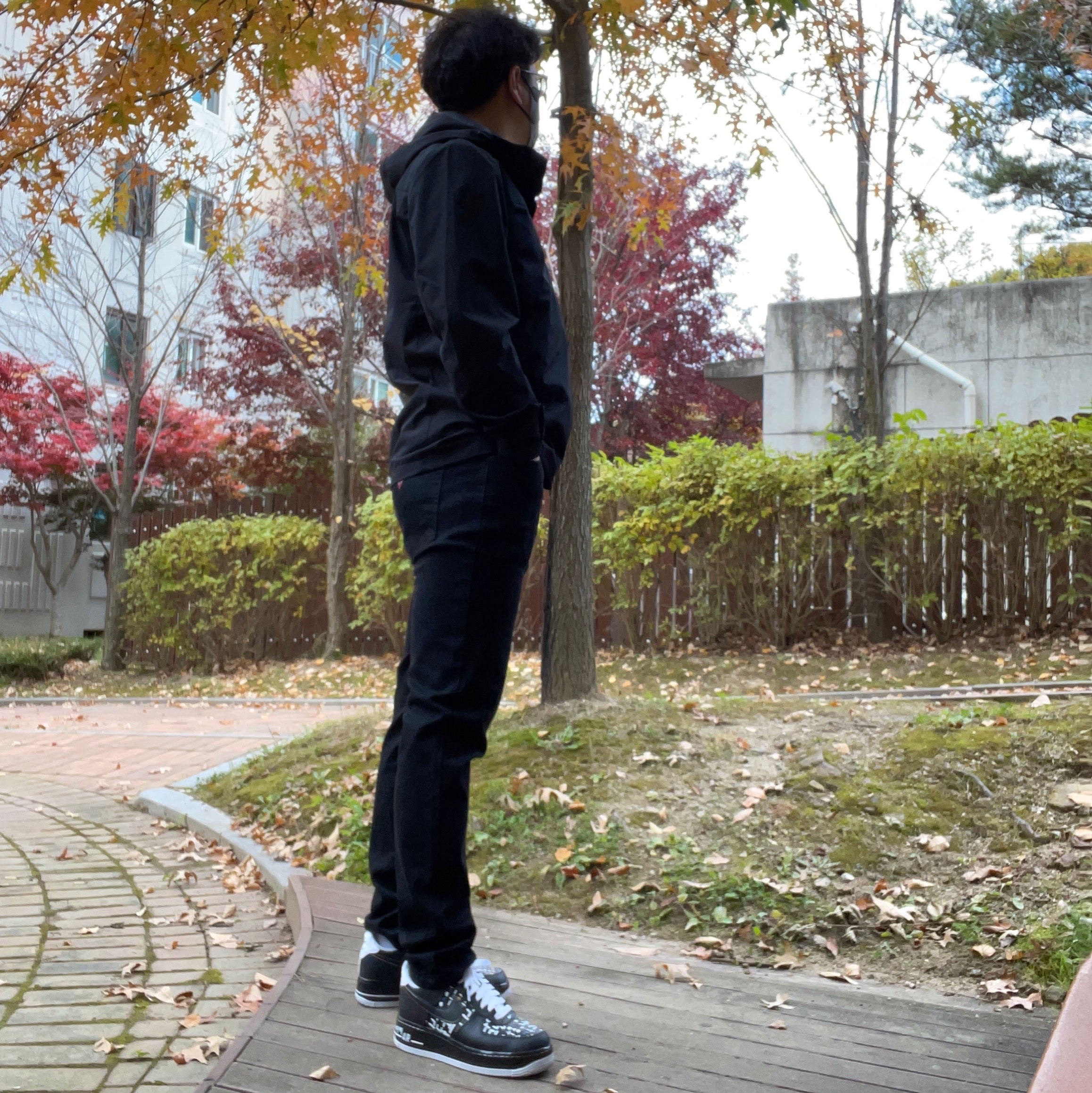Nike Air Force 1 '07 LV8 Hangul Day 착용 스타일