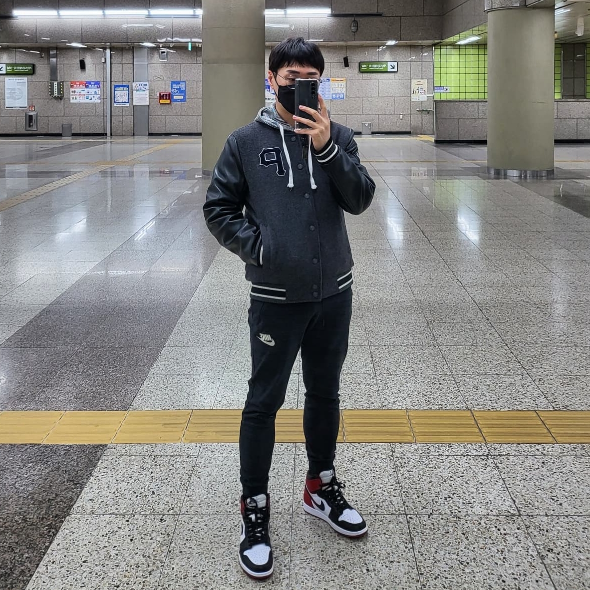 Jordan 1 Retro High OG Black Toe 2016 착용 스타일