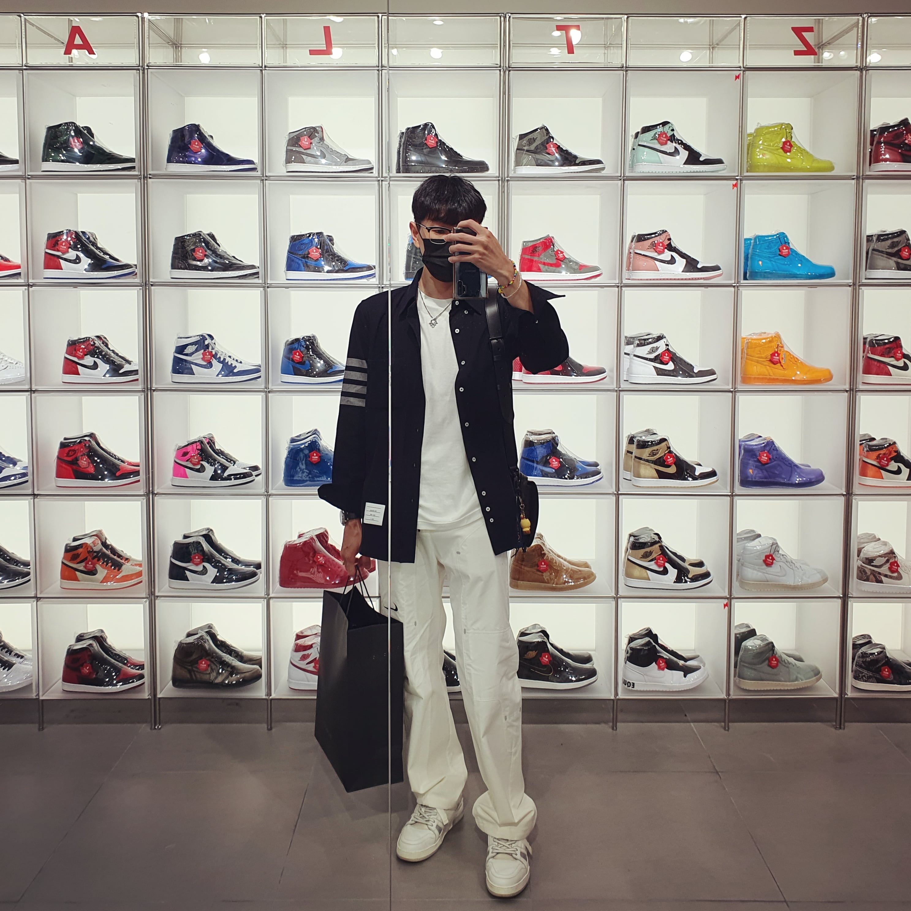 Nike x Off-White NRG Pants White 착용 스타일