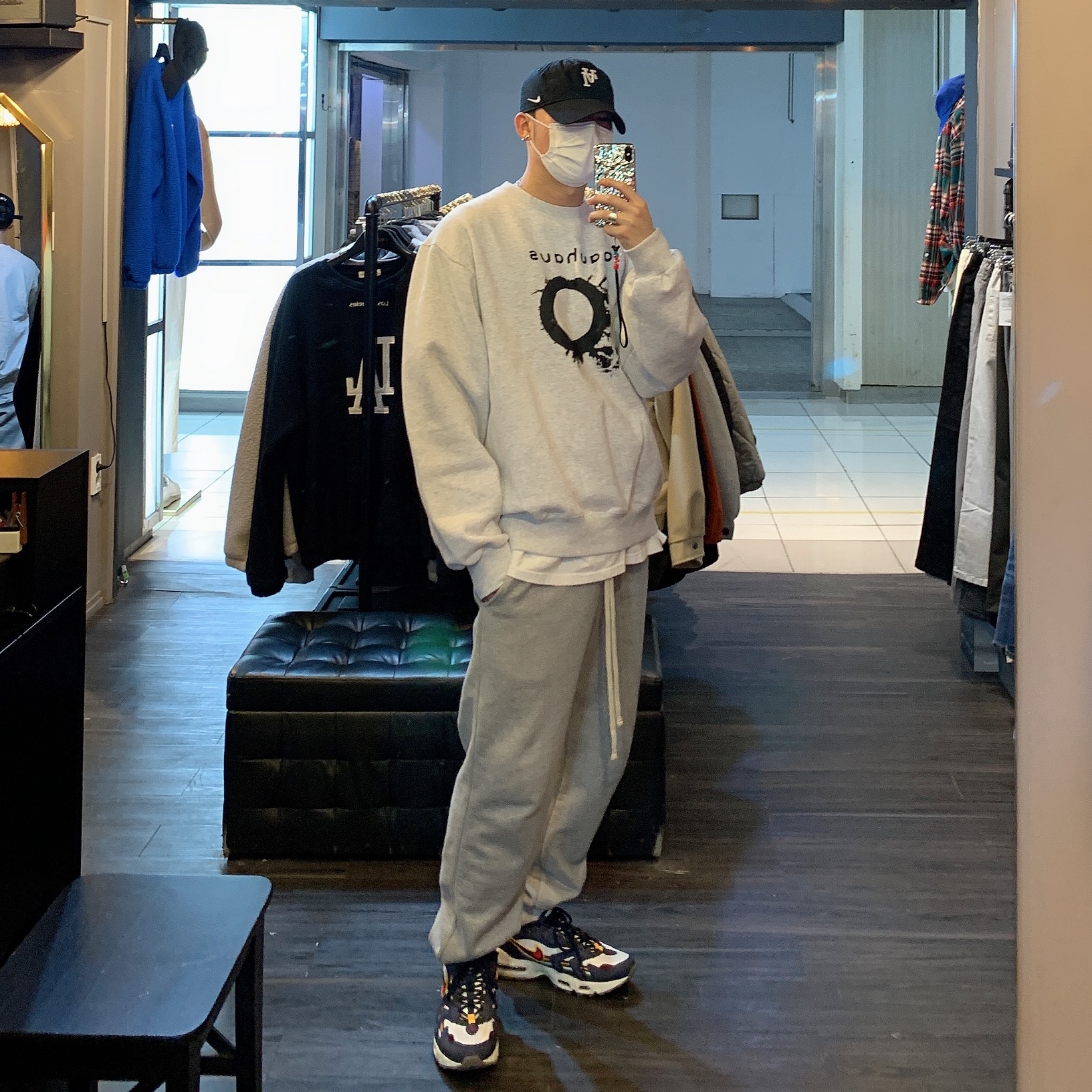 Nike Air Max 96 II QS Dark Denim 착용 스타일 - 3