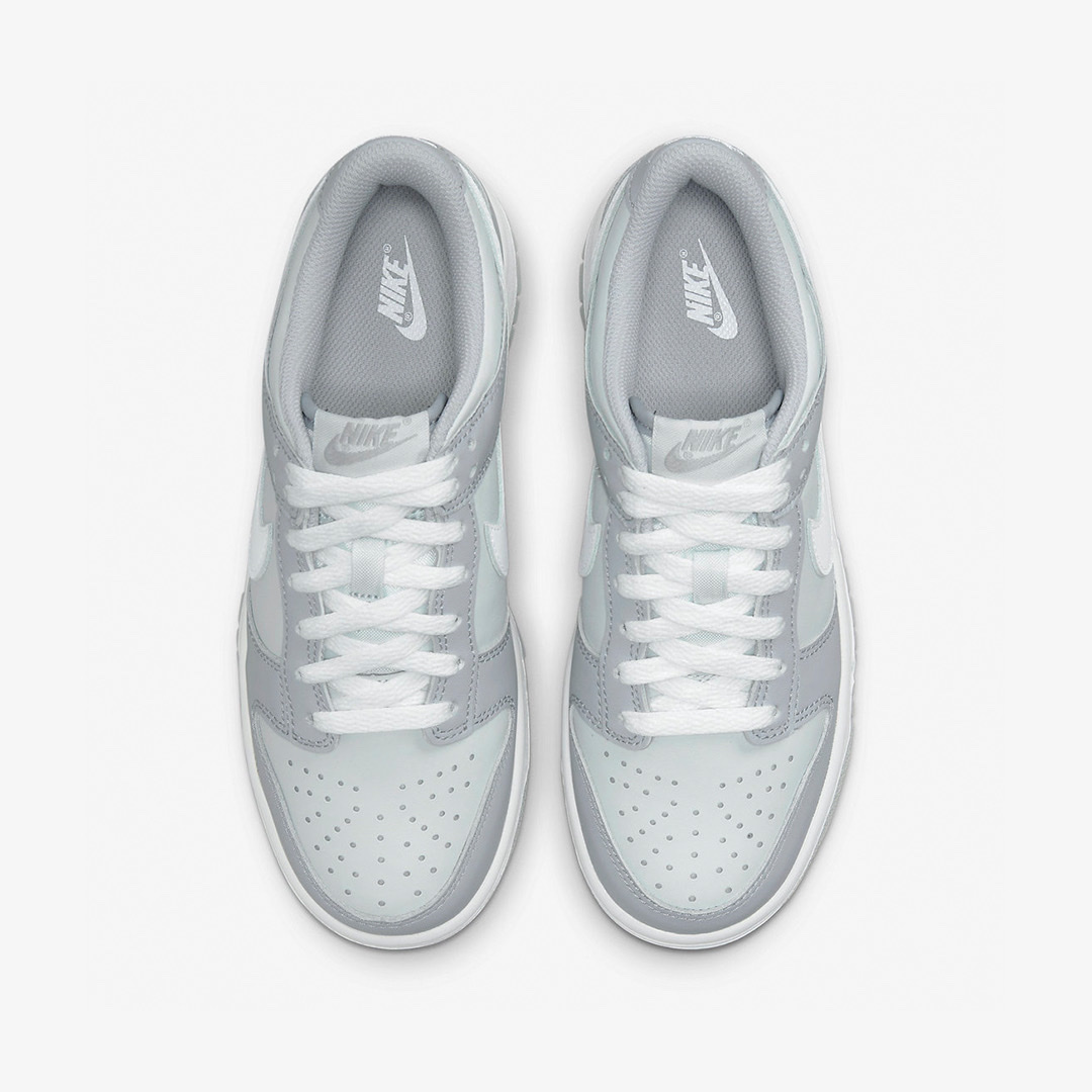 (GS) Nike Dunk Low Wolf Grey 착용 스타일 - 4
