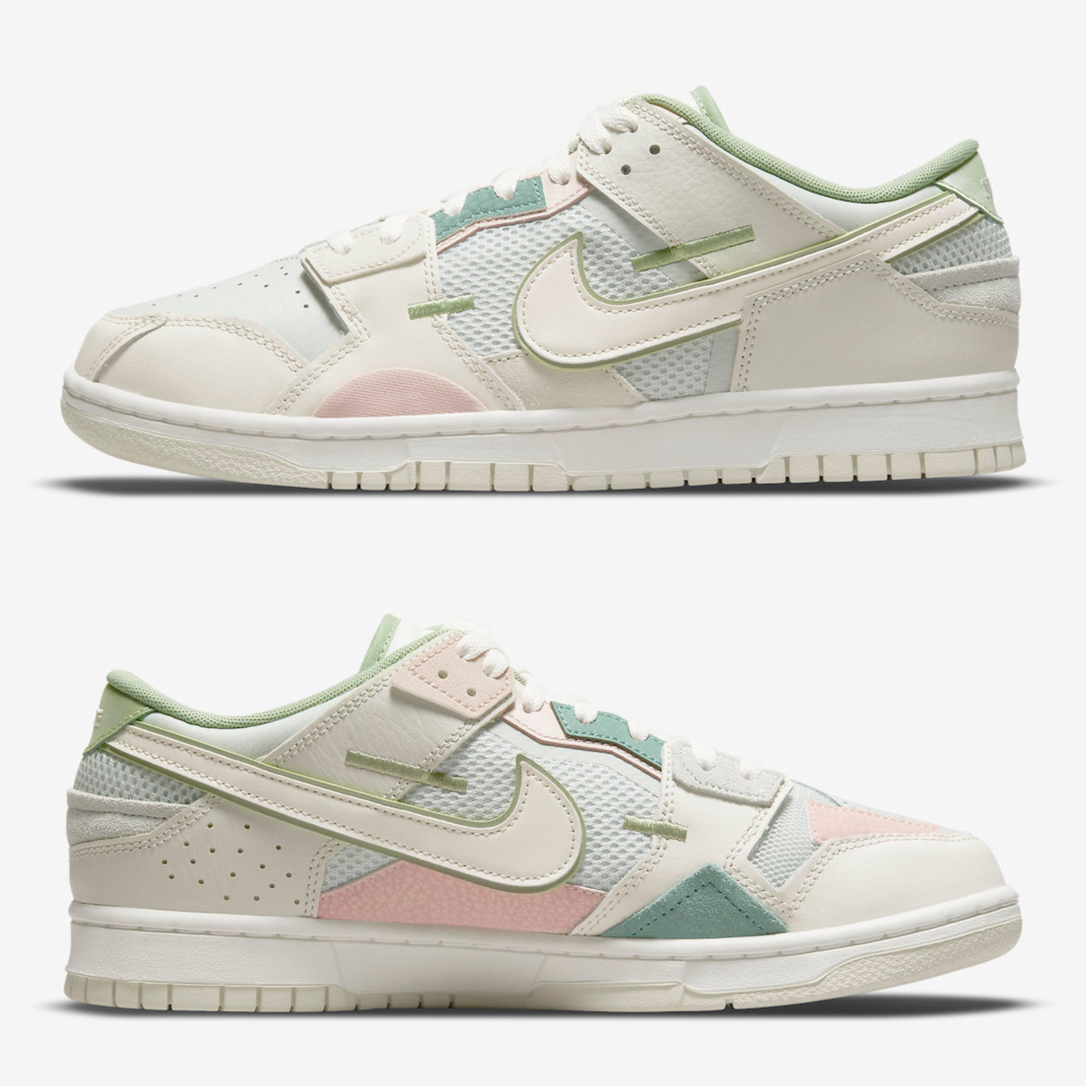 Nike Dunk Scrap Sea Glass 착용 스타일 - 3