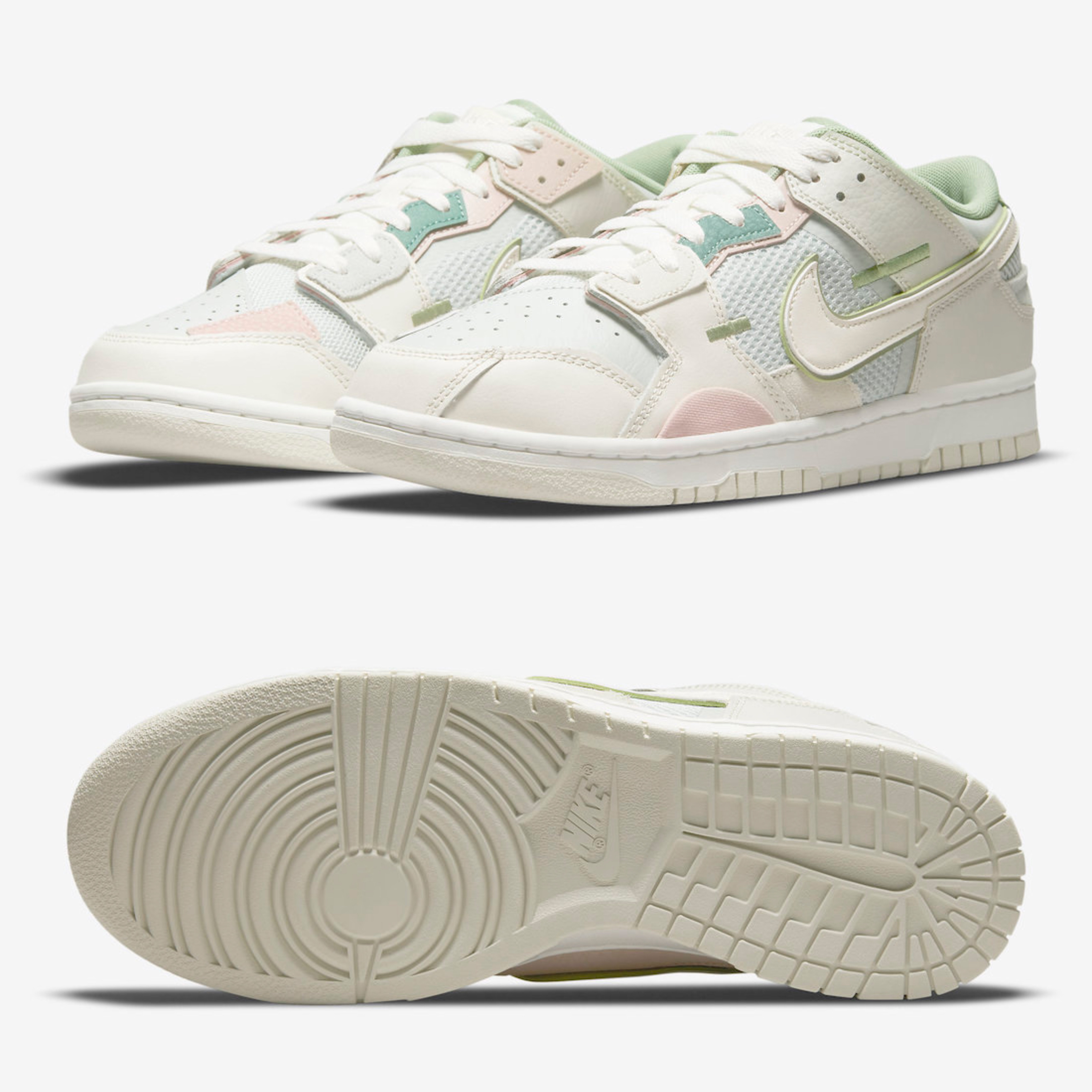 Nike Dunk Scrap Sea Glass 착용 스타일 - 2