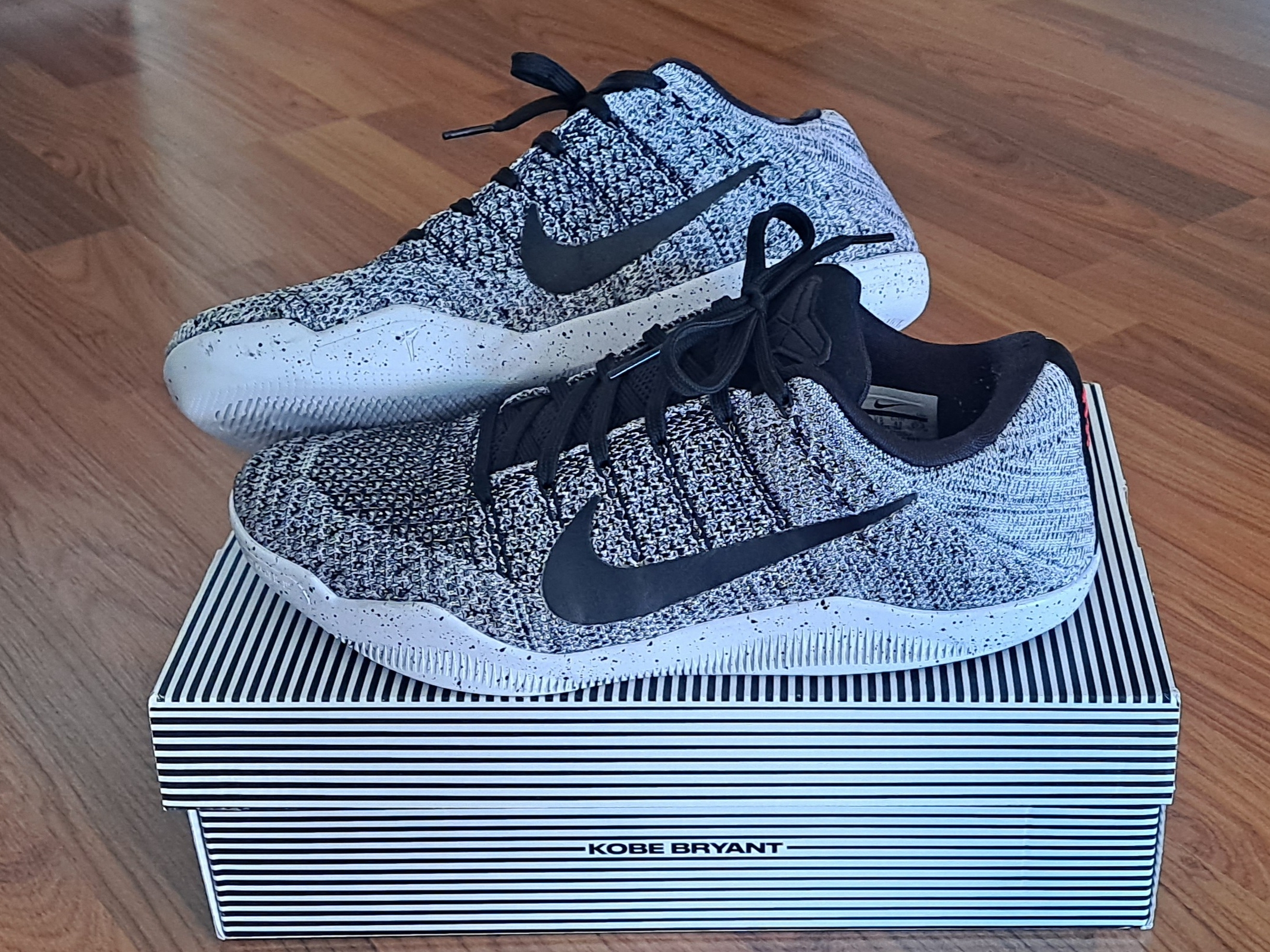 Nike Kobe 11 Elite Low Oreo 착용 스타일