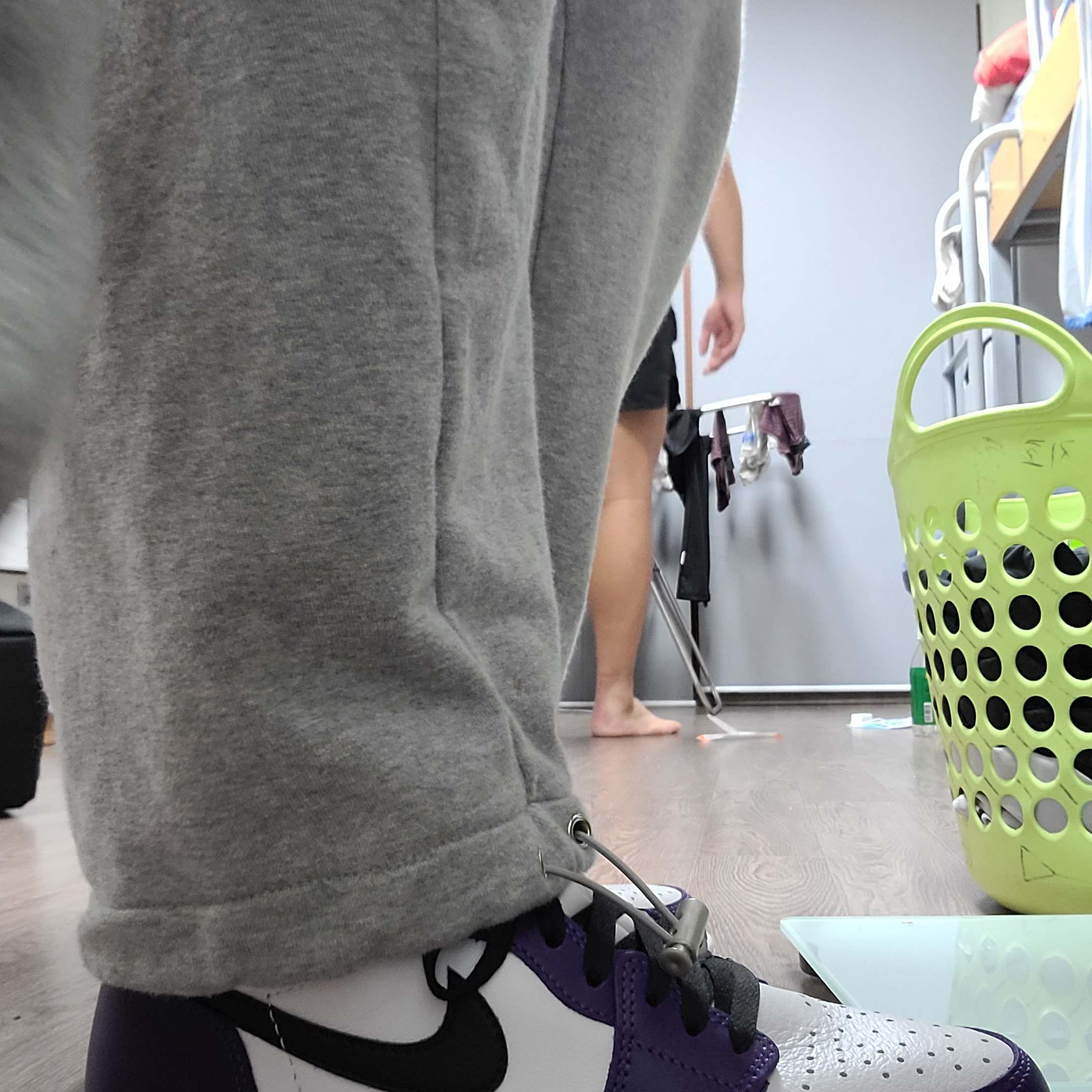 Jordan 1 Retro High OG Court Purple 2020 착용 스타일 - 2