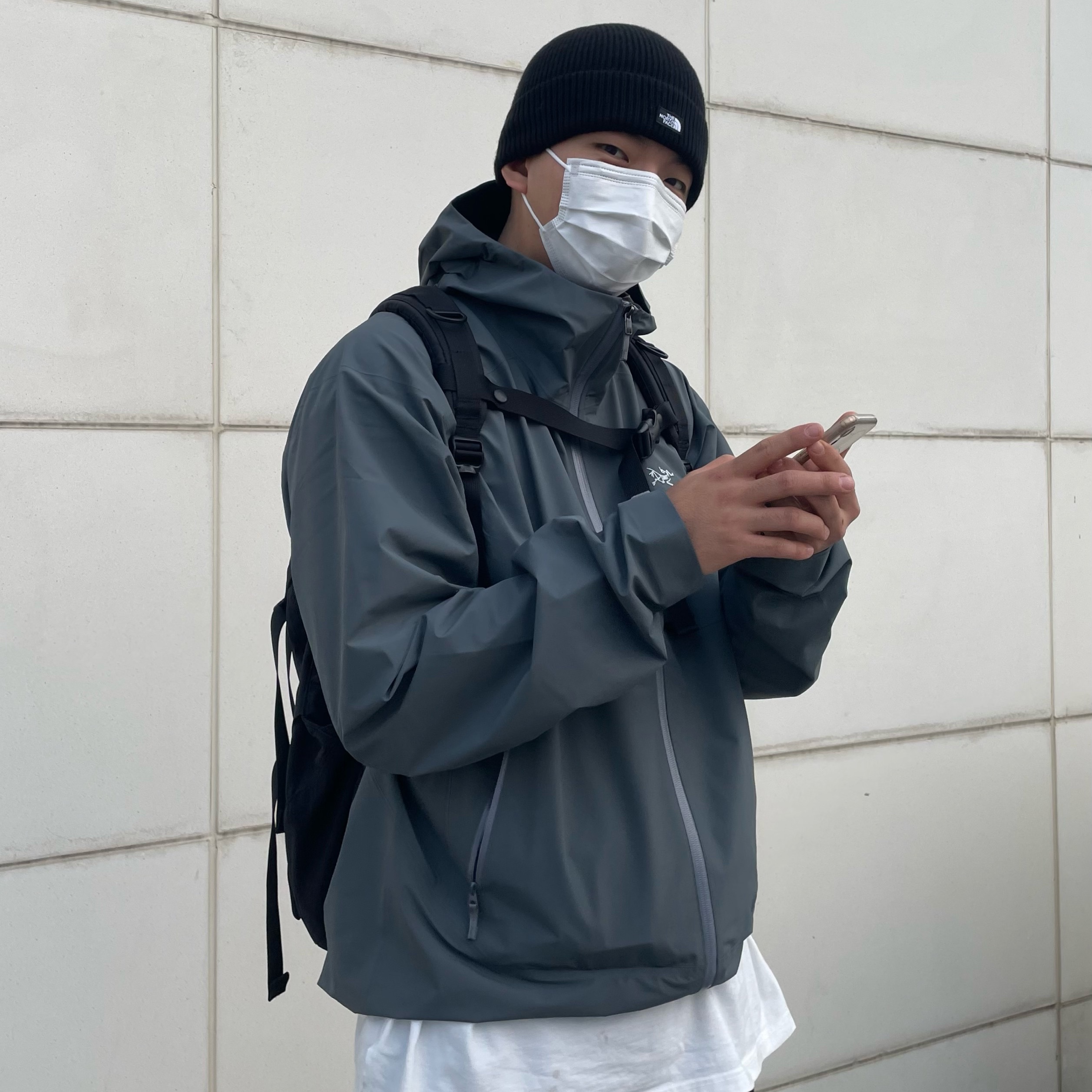 Arc'teryx Zeta SL Jacket Microchip, Salomon XT-Quest ADV Vanilla Ice 착용 스타일 - 2