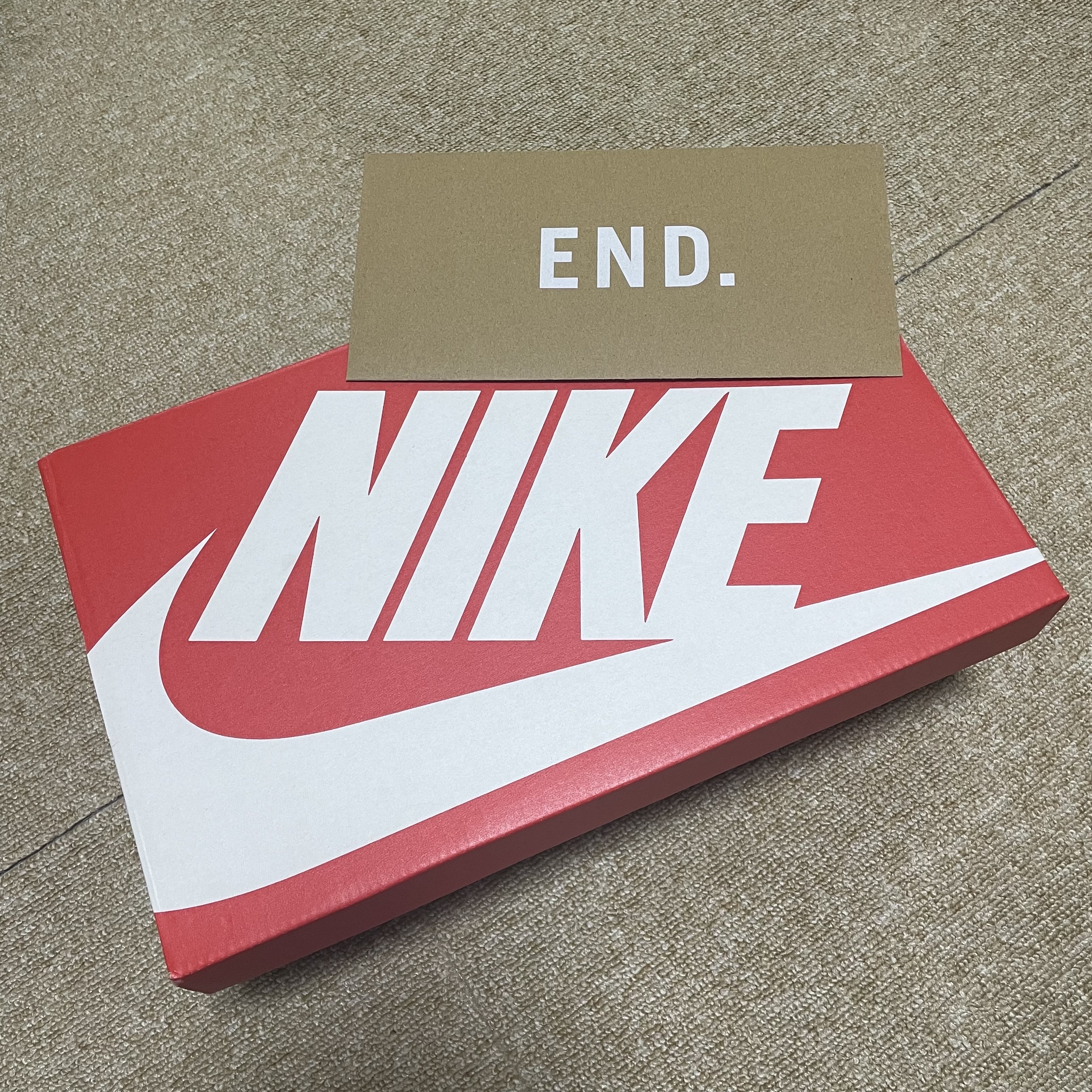 (W) Nike Dunk High Up Pink Oxford 착용 스타일 - 2